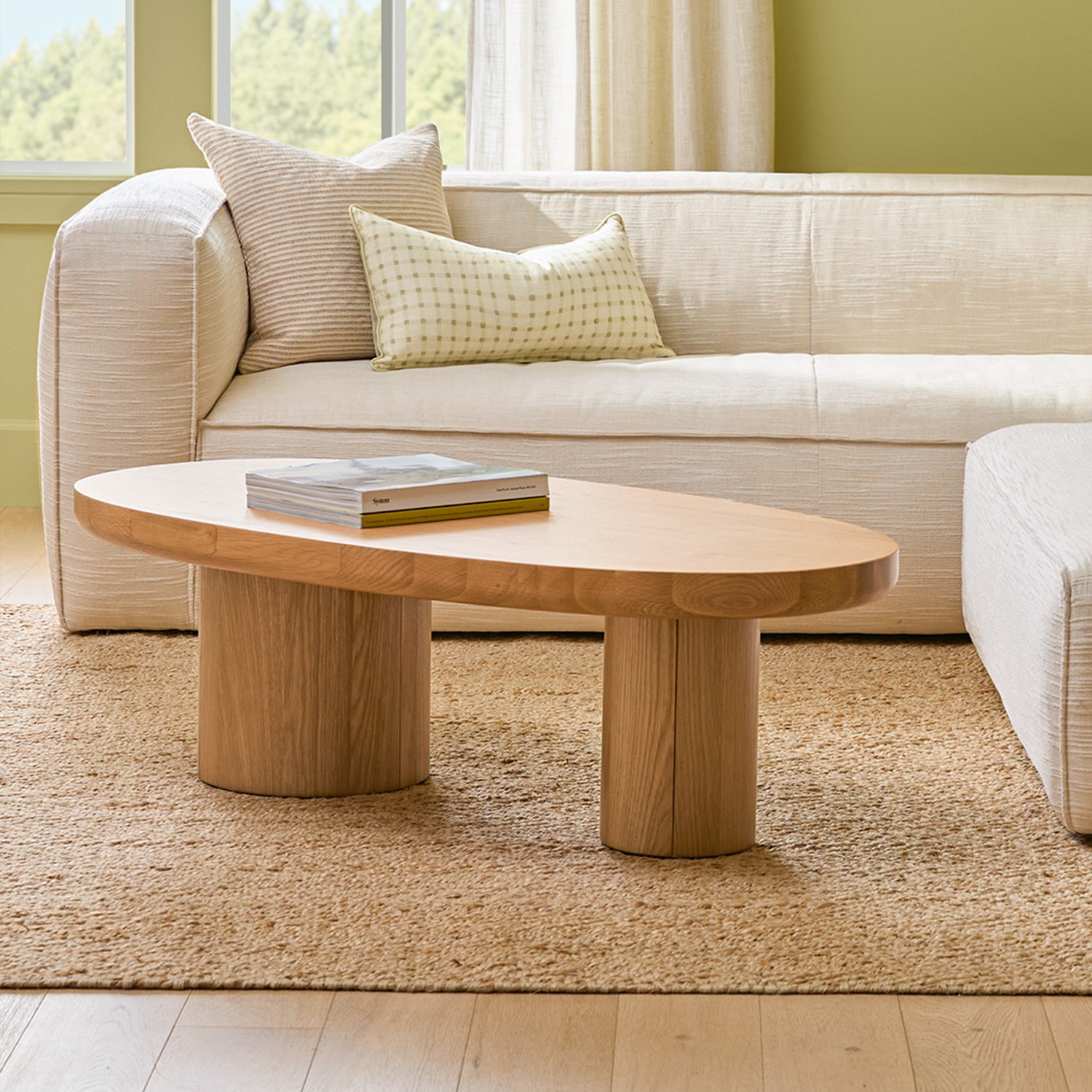 ARTICLE - Baarlo 46" Coffee Table | 🚛 WHITE GLOVE DELIVERY Image #1 | Ivy Store