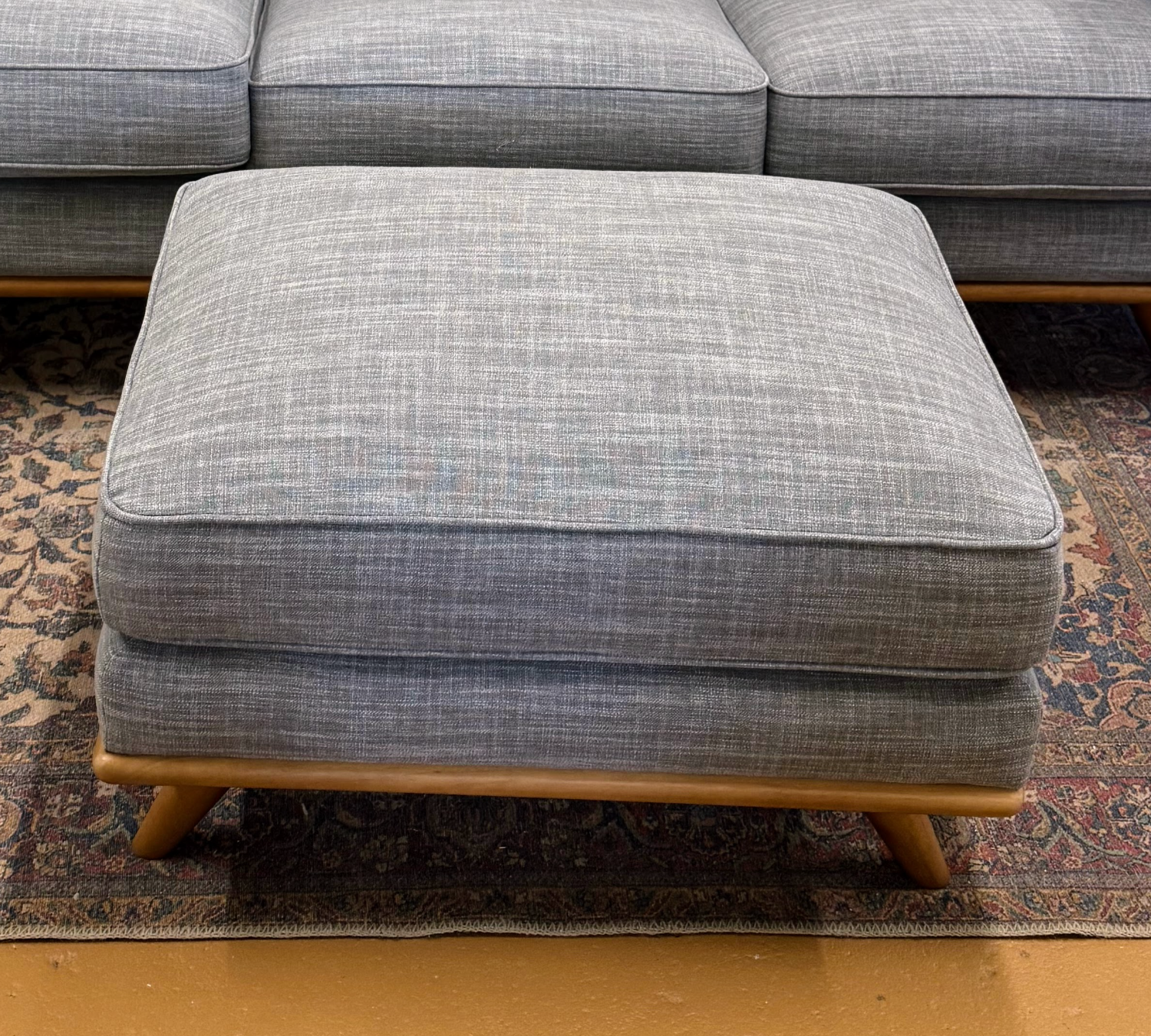 ARTICLE -Timber 31" Ottoman | 🚛 WHITE GLOVE DELIVERY Image #1 | Ivy Store