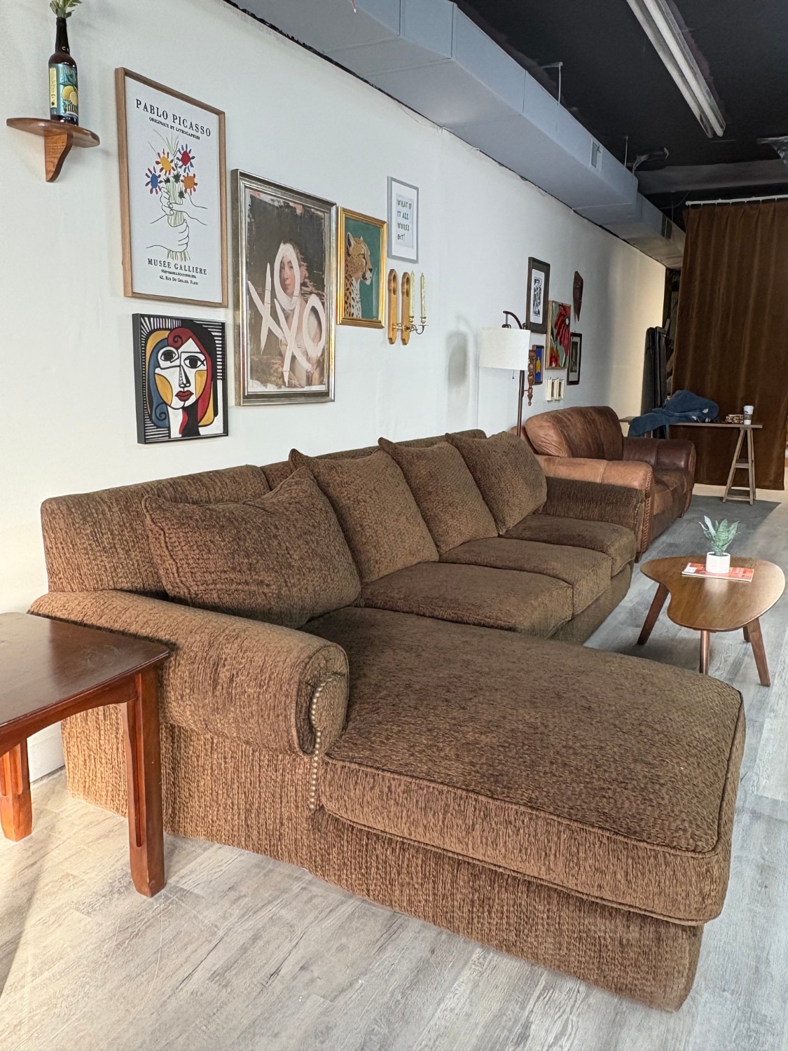 Rocky Mountain Brown Sectional - Free Delivery Throughout Omaha image | Ivy Store