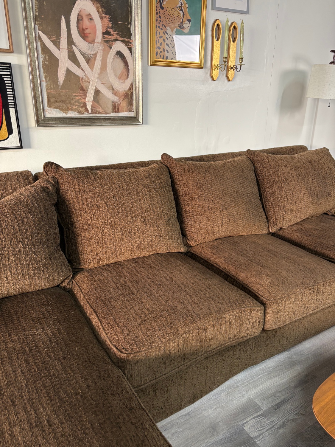 Rocky Mountain Brown Sectional - Free Delivery Throughout Omaha image | Ivy Store