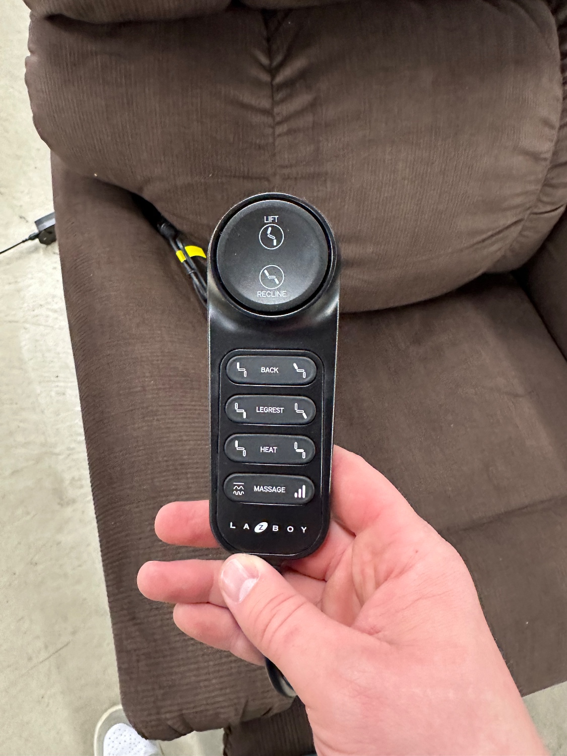 La-Z-Boy Power Lift Recliner w/ Heat and Massage  - Delivery and Financing Available! Image #2 | Ivy Store