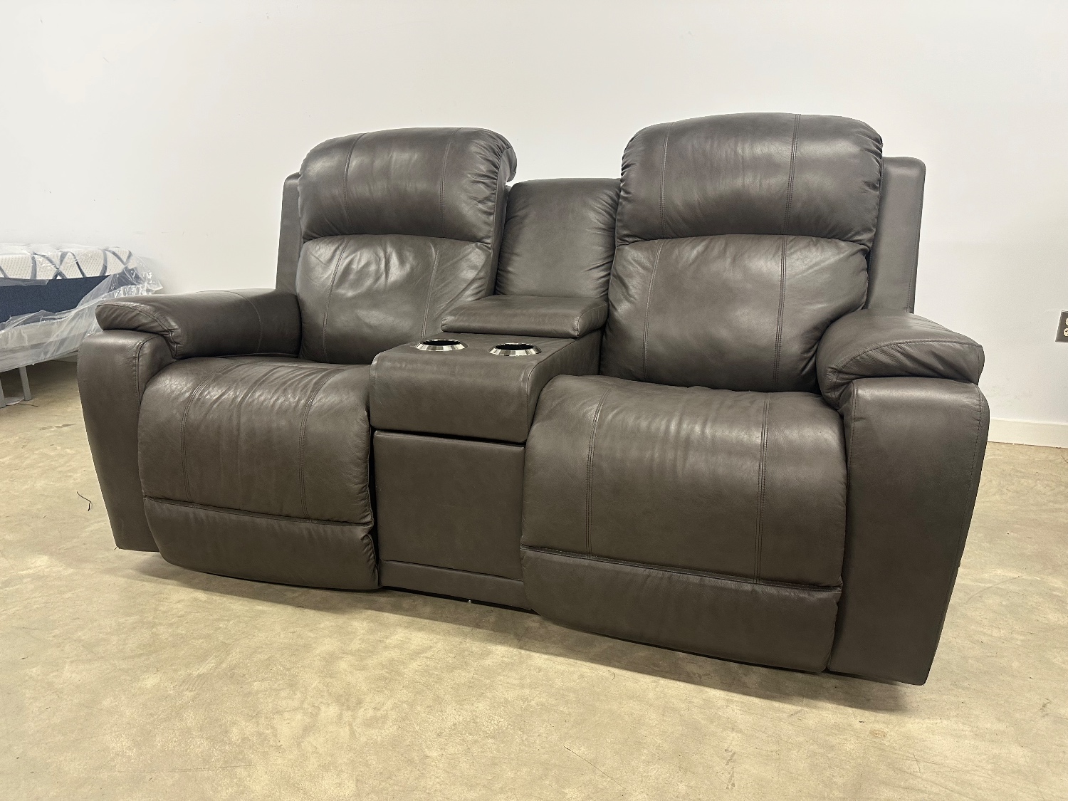 La-Z-Boy Leather Power Reclining Loveseat - Delivery Available! image | Ivy Store