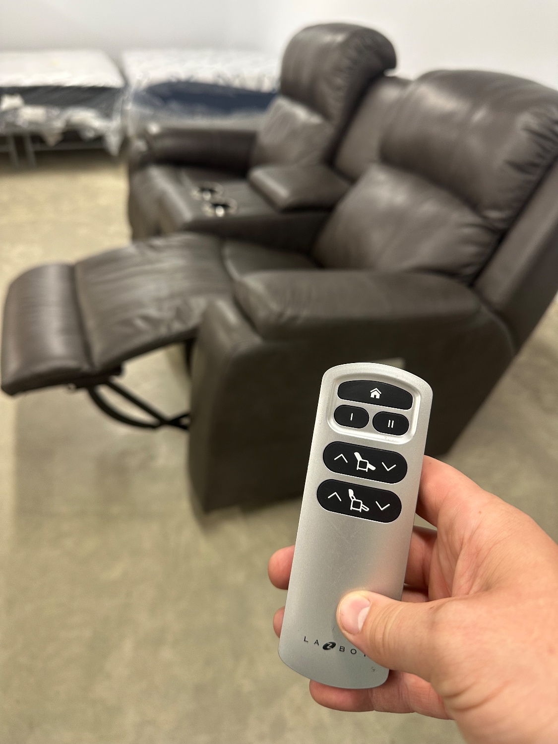La-Z-Boy Leather Power Reclining Loveseat - Delivery Available! image | Ivy Store