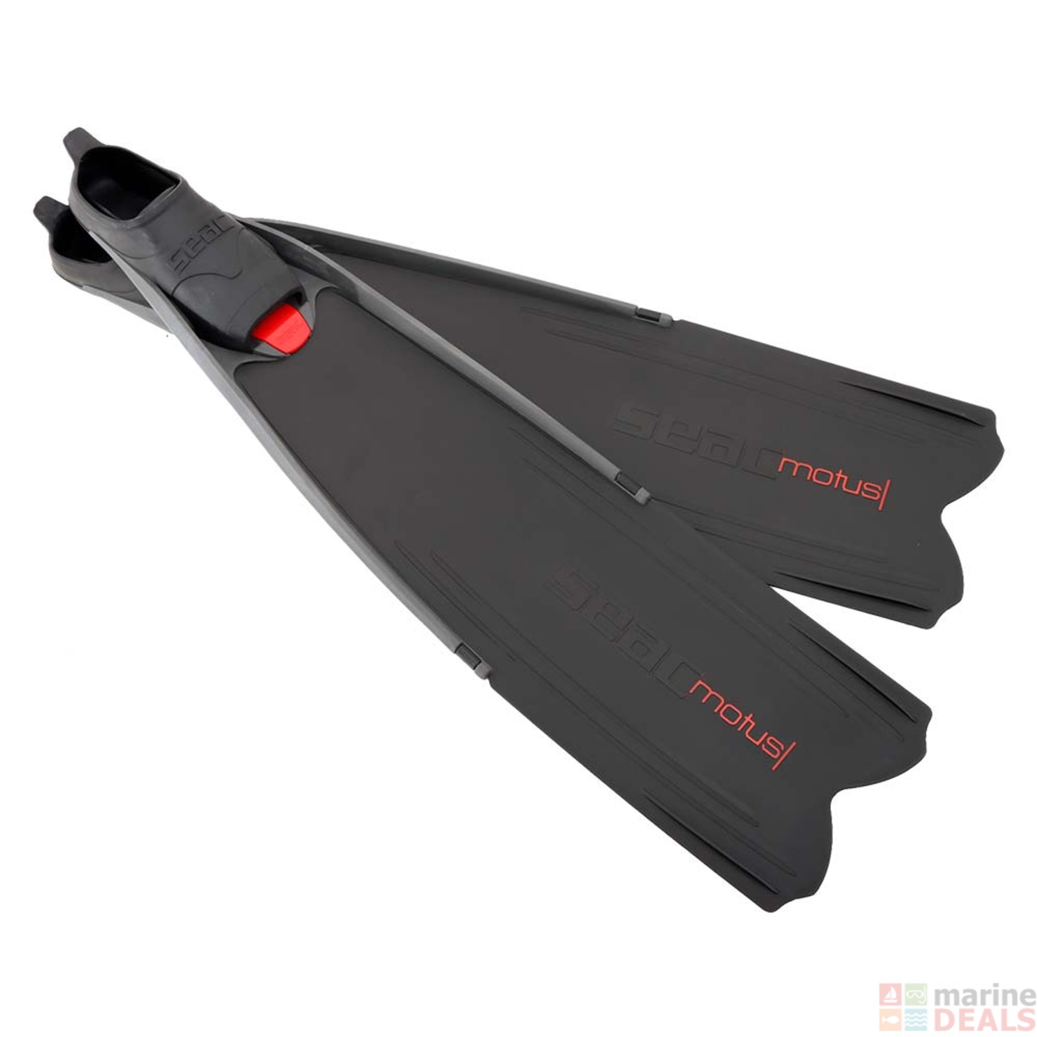 Long Powerful Free Diving Fins by Seac Motus US12.5-13.5 & NEW HevtO 3/2mm Neoprene Wet Suit XL Image #2 | Ivy Store