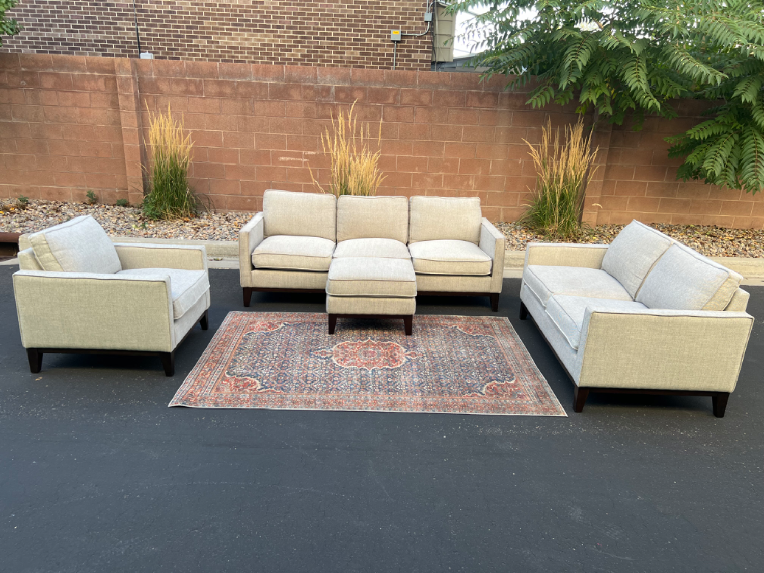 🚛 Lovely Down East Home Sofa Sectional Couch Set Free Delivery Image #1 | Ivy Store