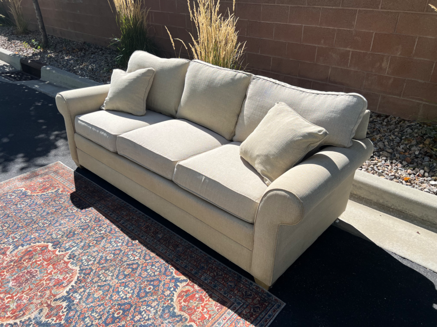 🚛 Handcrafted Ethan Allen Sofa Couch Great Deal Delivery Image #1 | Ivy Store