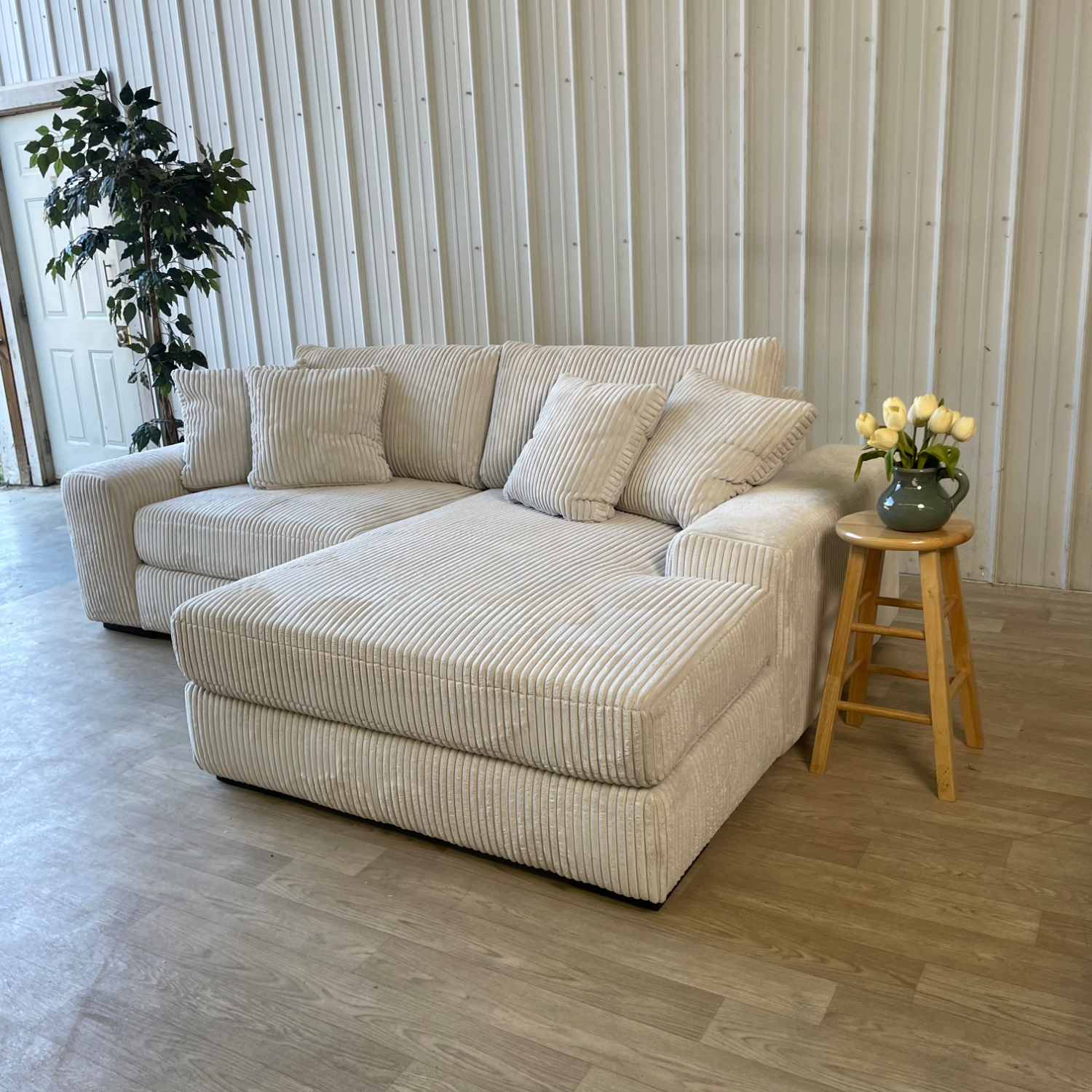 Viral TikTok Corduroy Sectional BRAND NEW! Image #2 | Ivy Store