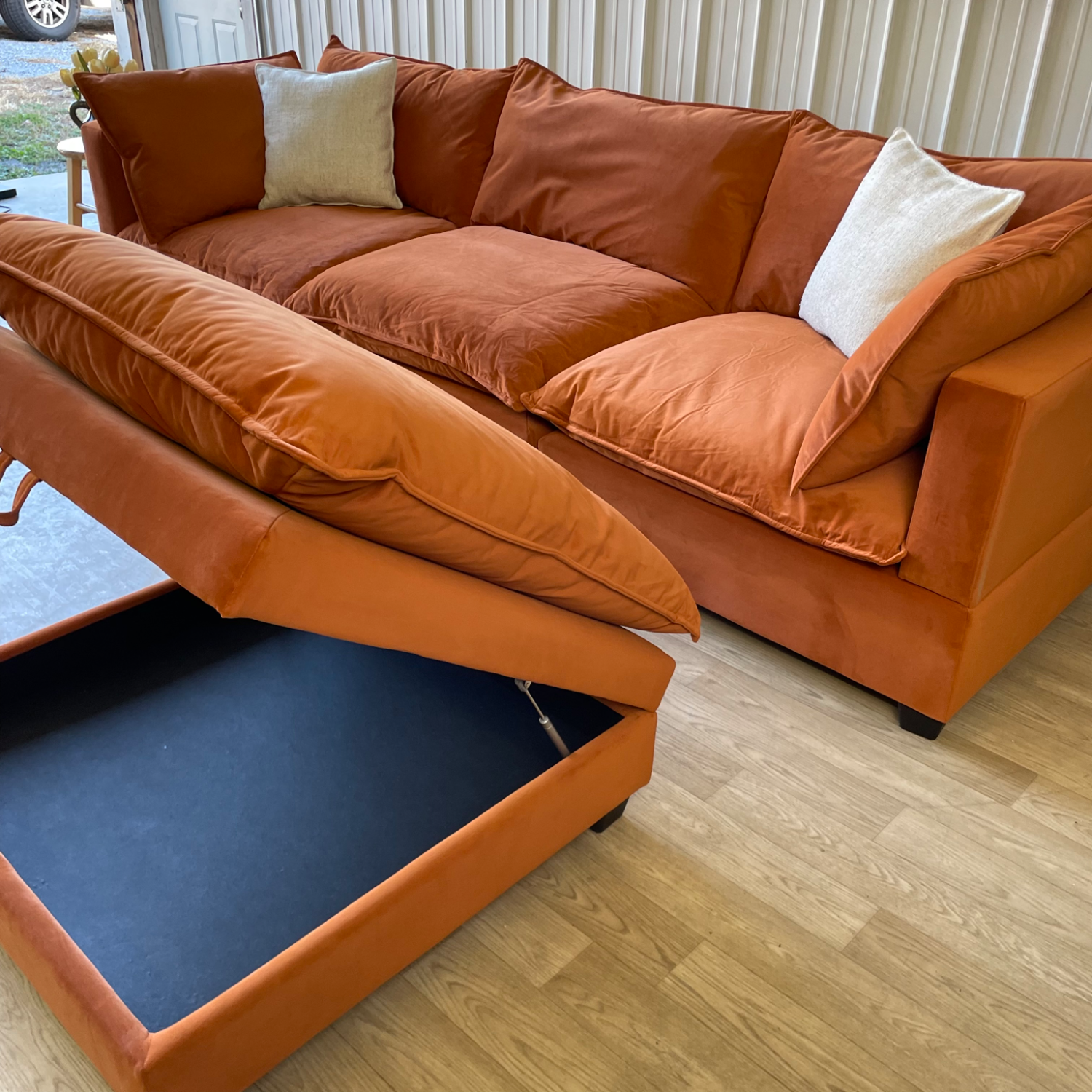 Albany Park Kova dupe in Velvet Rust Color image | Ivy Store