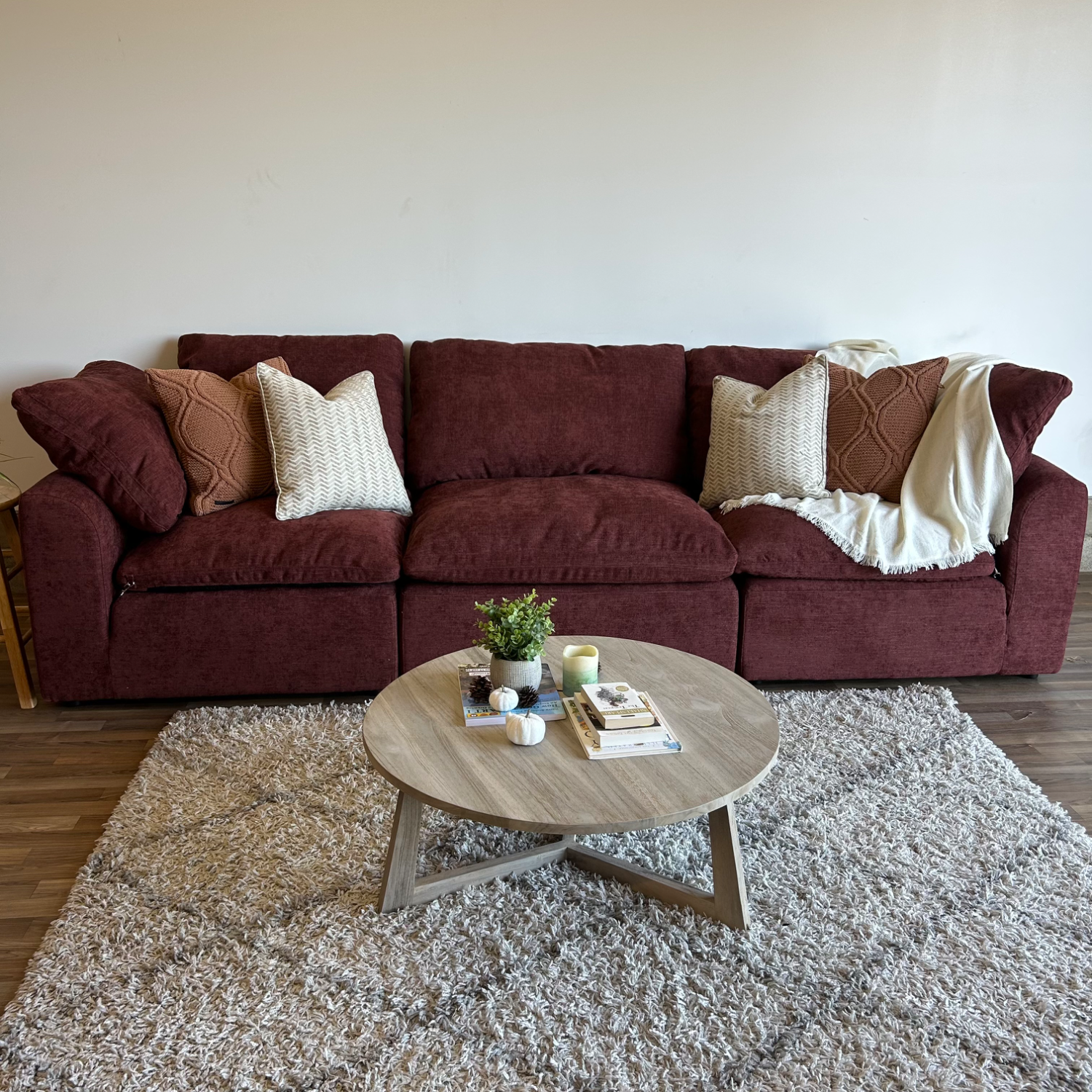 NEW Joybird Bryant Red 3 Piece Couch Image #1 | Ivy Store