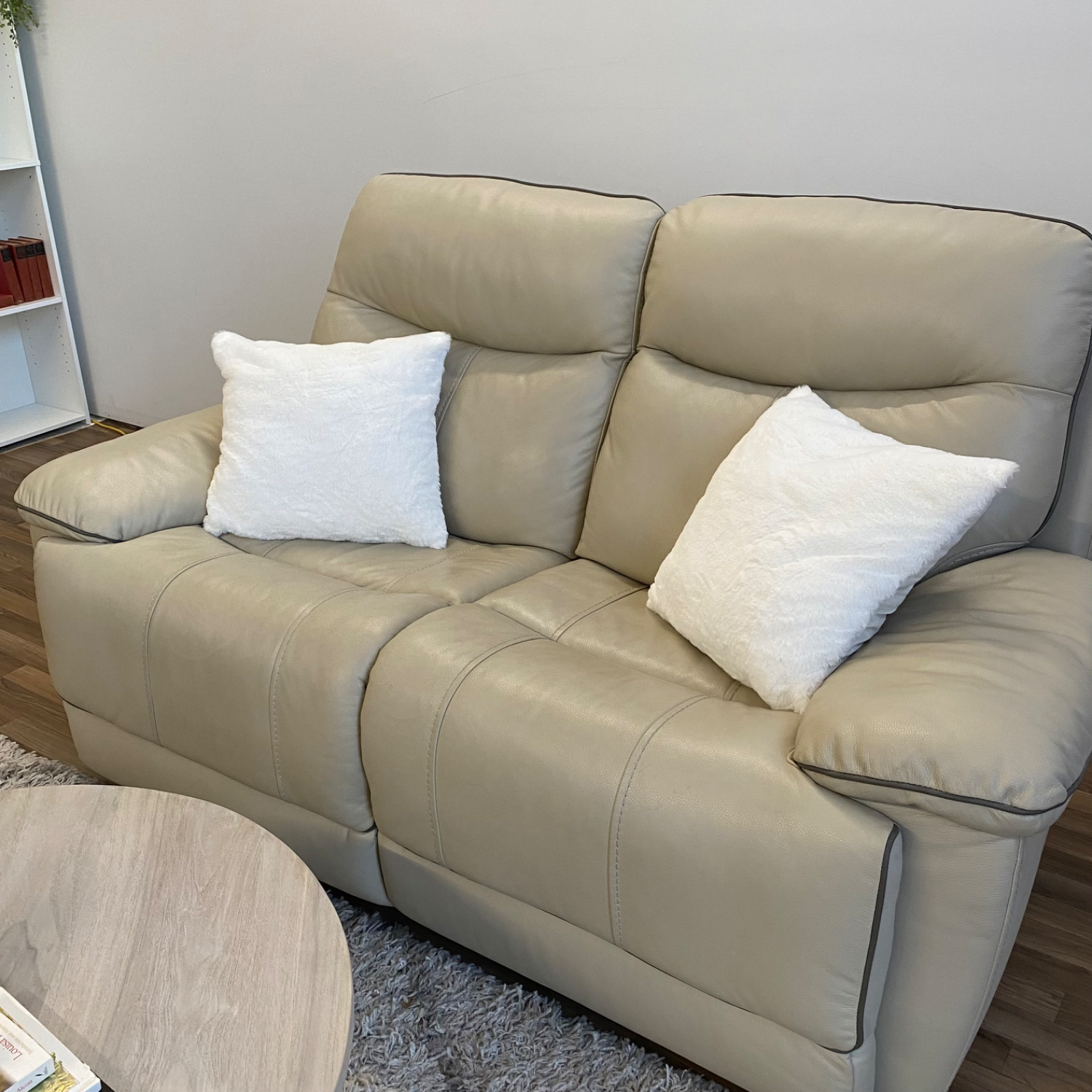 Costco powered recliner in beige Image #1 | Ivy Store