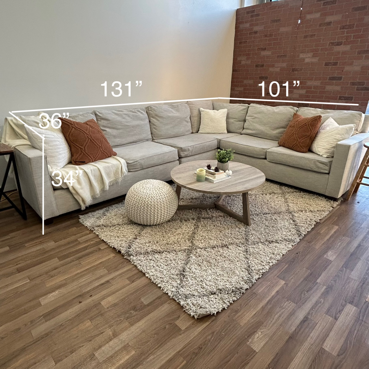West Elm Henry Sectional in Gray Image #2 | Ivy Store