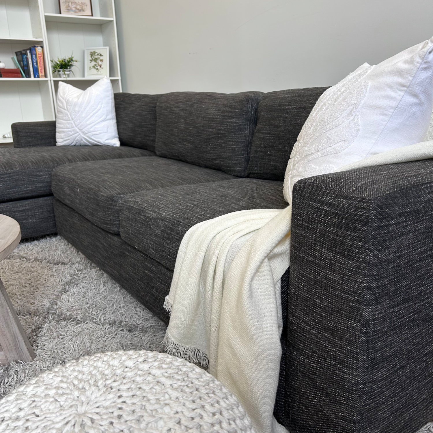 West Elm Urban Sectional in Gray image | Ivy Store