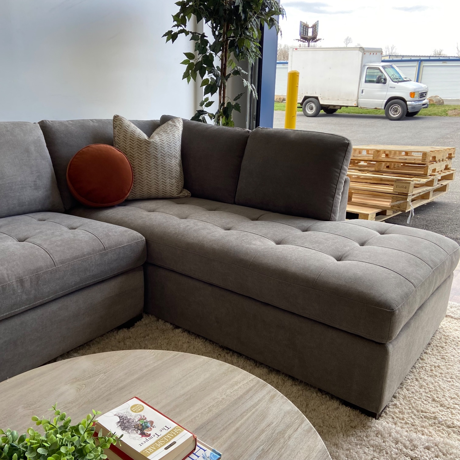 Thomasville Sectional Recliner Couch image | Ivy Store