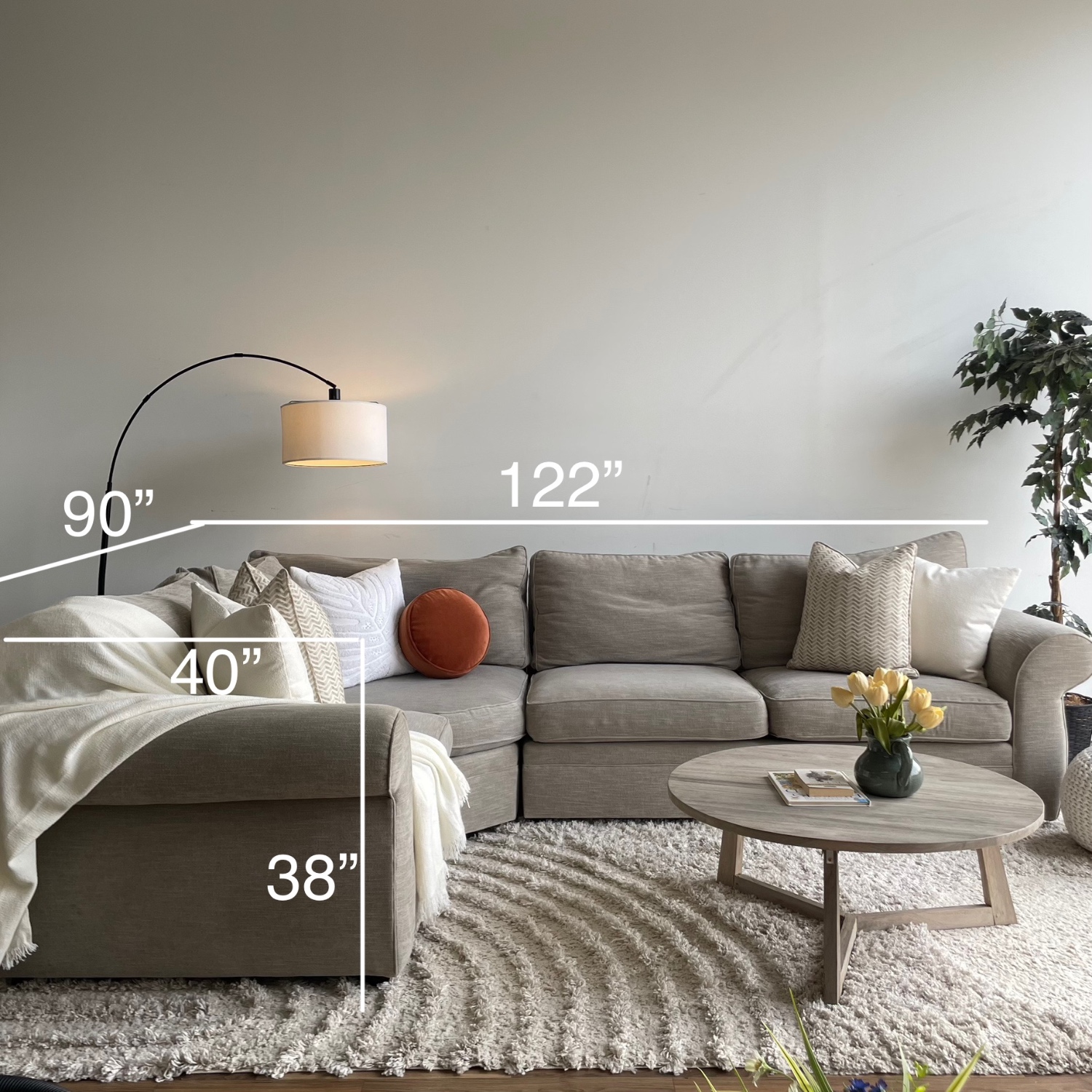 Pottery Barn Pearce Sectional Couch image | Ivy Store