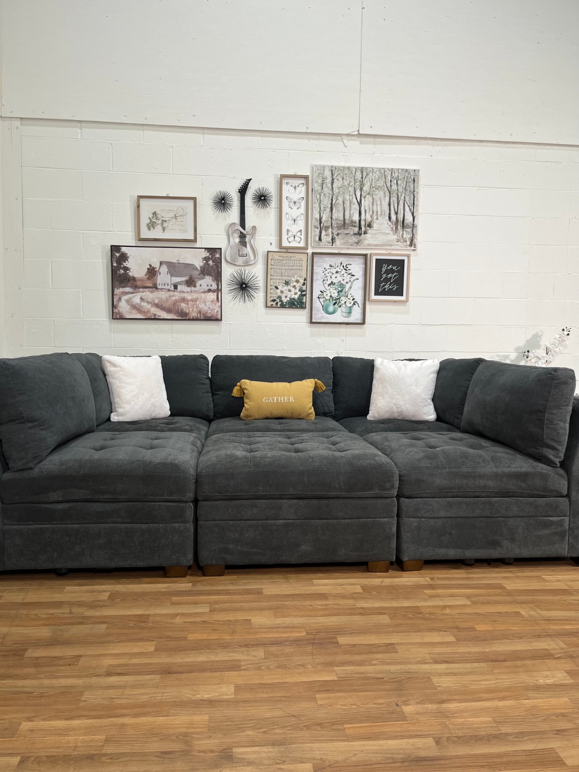 Tisdale 6pc Modular Sectional Couch | Free Delivery! 🚛 Image #2 | Ivy Store