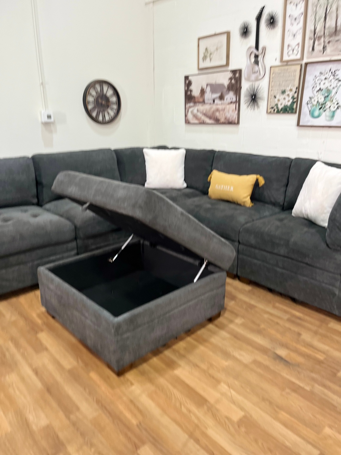 Tisdale 6pc Modular Sectional Couch | Free Delivery! 🚛 Image #1 | Ivy Store