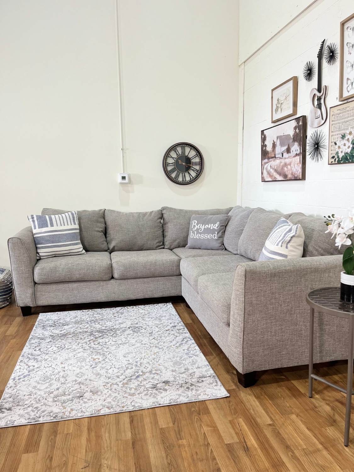 Gray Sectional Couch | Free Delivery Image #1 | Ivy Store