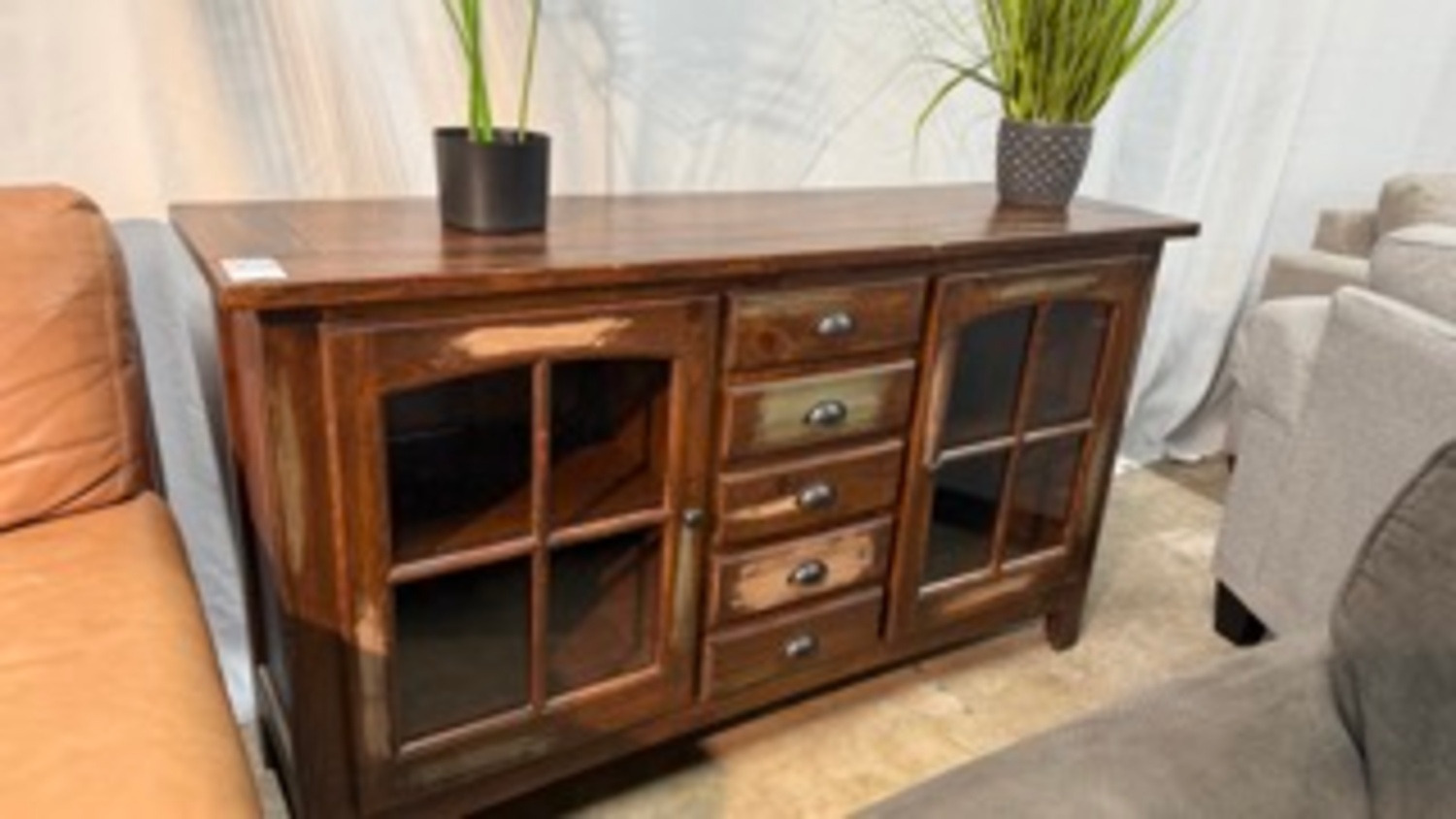 Rustic Media Console Image #1 | Ivy Store
