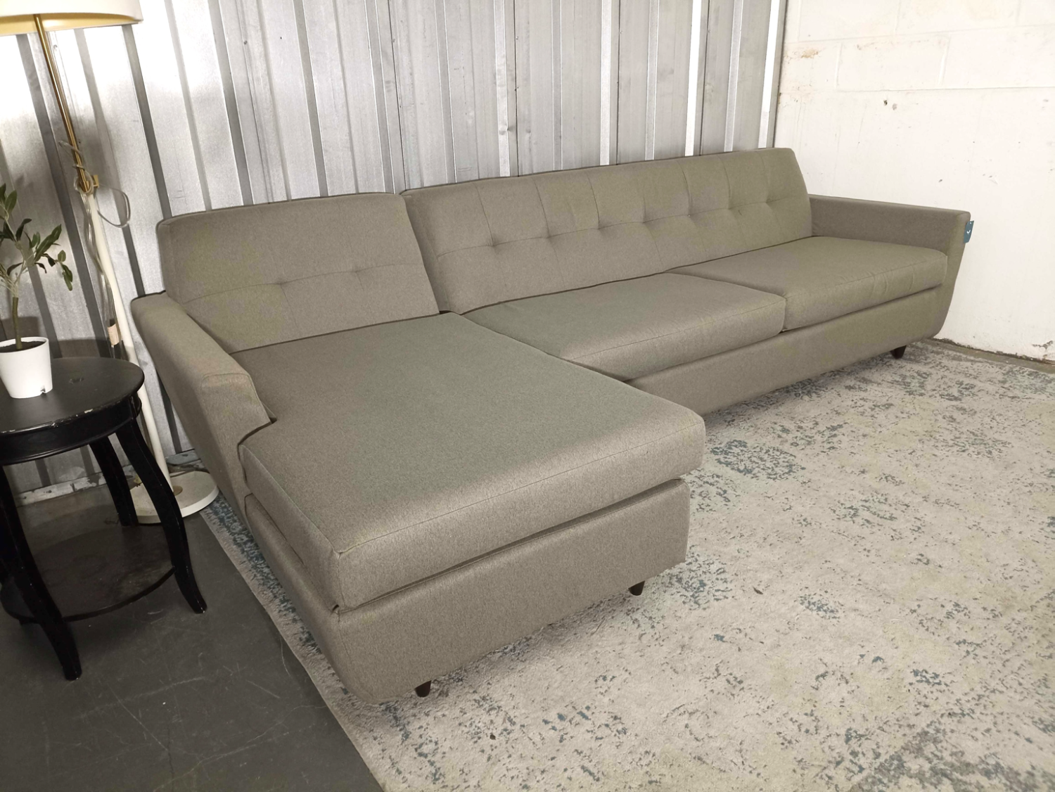 (Free Delivery) NEW Joybird Hughes Sleeper Sectional  image | Ivy Store