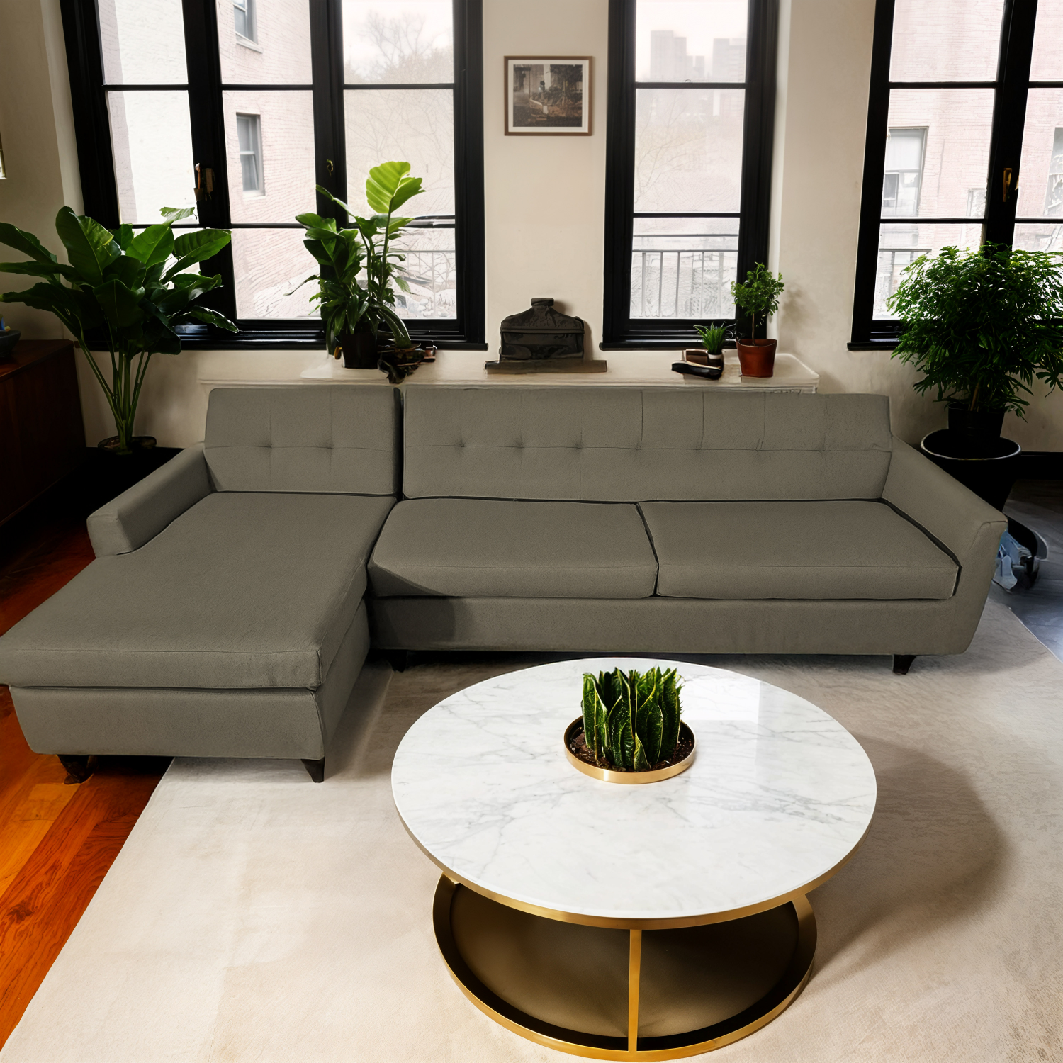 (Free Delivery) Joybird Pullout Sectional  Image #1 | Ivy Store