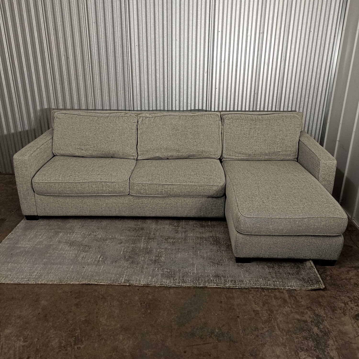 (Free Delivery) West Elm Henry Sleeper Sectional w/ Storage image | Ivy Store