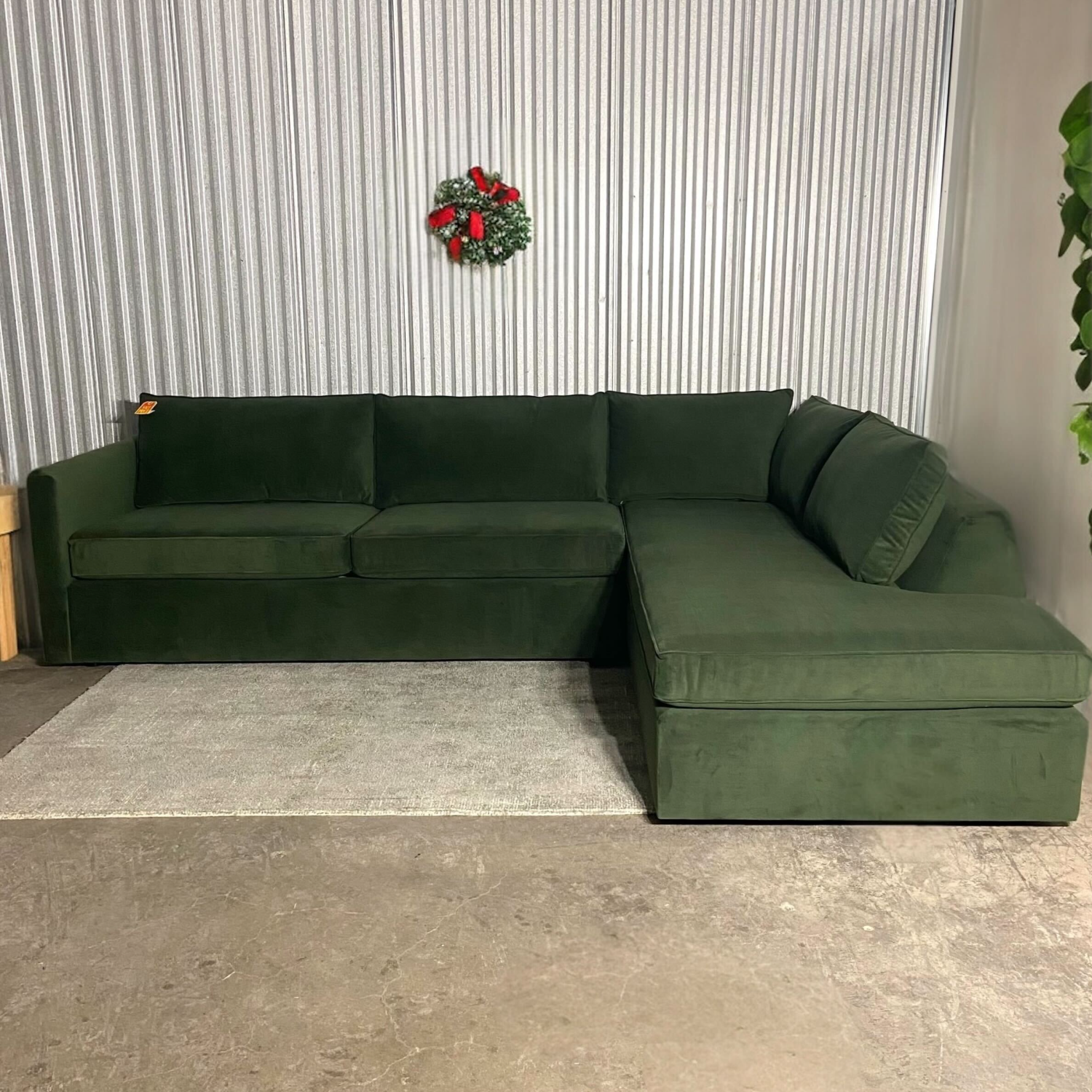 (Free Delivery) New West Elm Harris Bumper Chaise Sectional image | Ivy Store