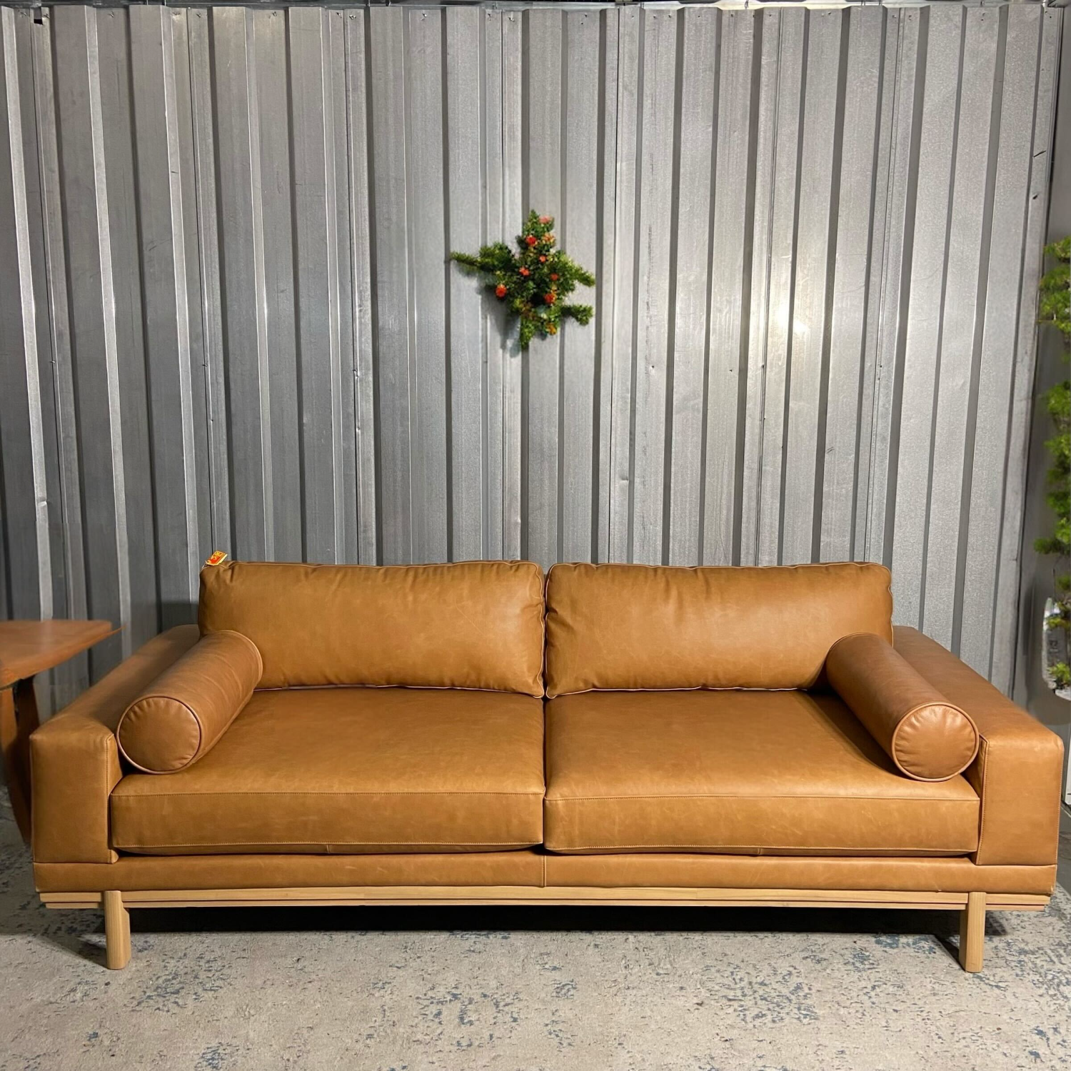 (Free Delivery) New West Elm Dewitt Leather Sofa Image #2 | Ivy Store