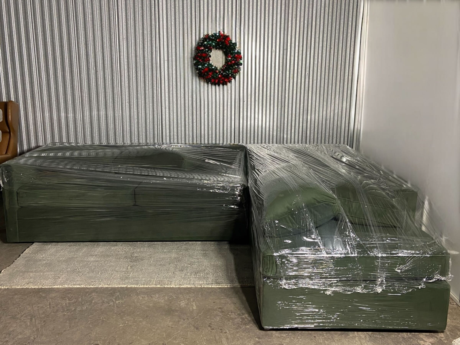 (Free Delivery) New West Elm Harris Bumper Chaise Sectional image | Ivy Store