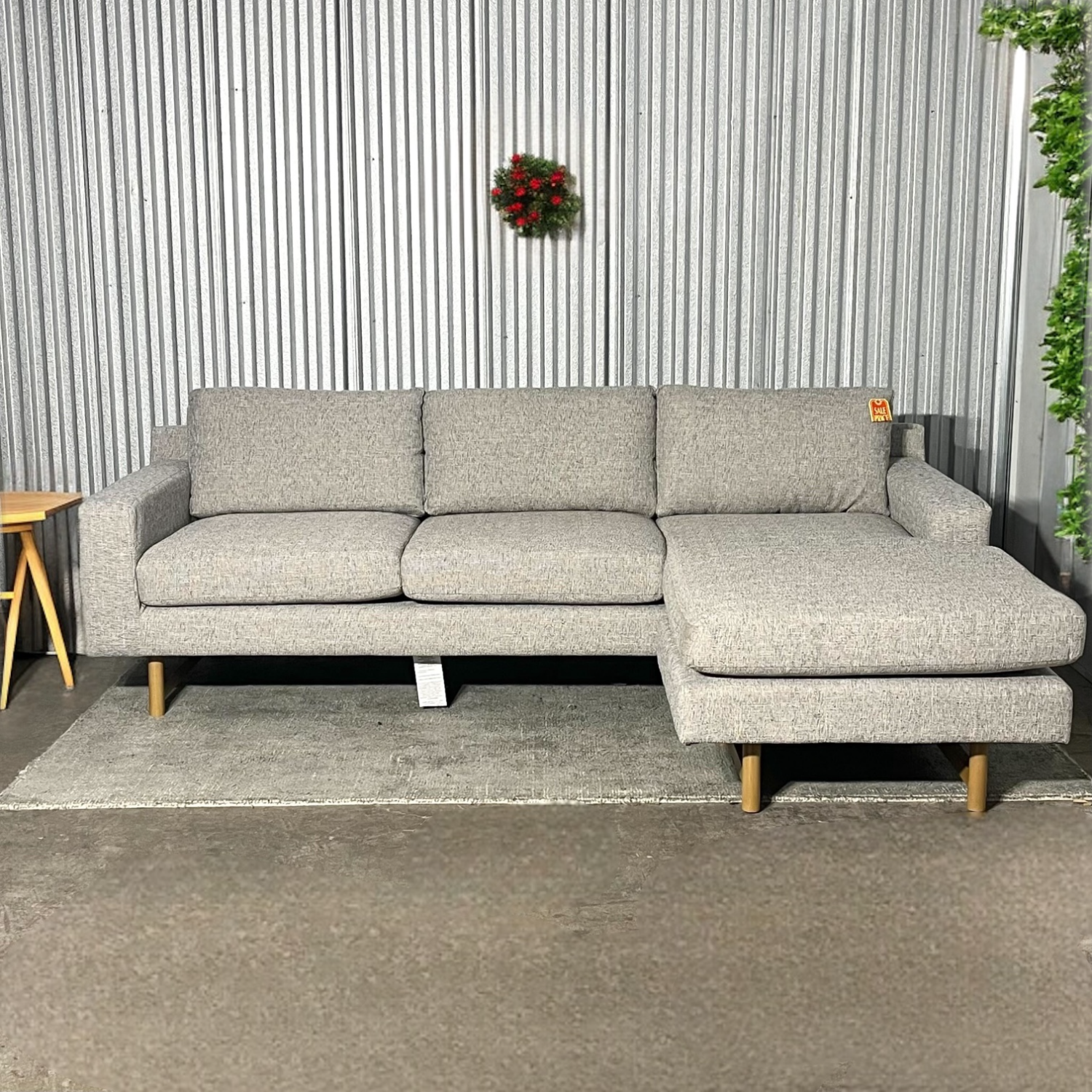 (Free Delivery) New West Elm Eddy Reversible Sectional Image #1 | Ivy Store