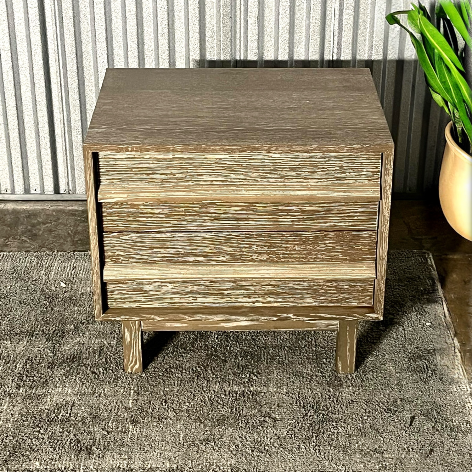 (Free Delivery) New Gia Nightstand - 2 Drawer Image #1 | Ivy Store
