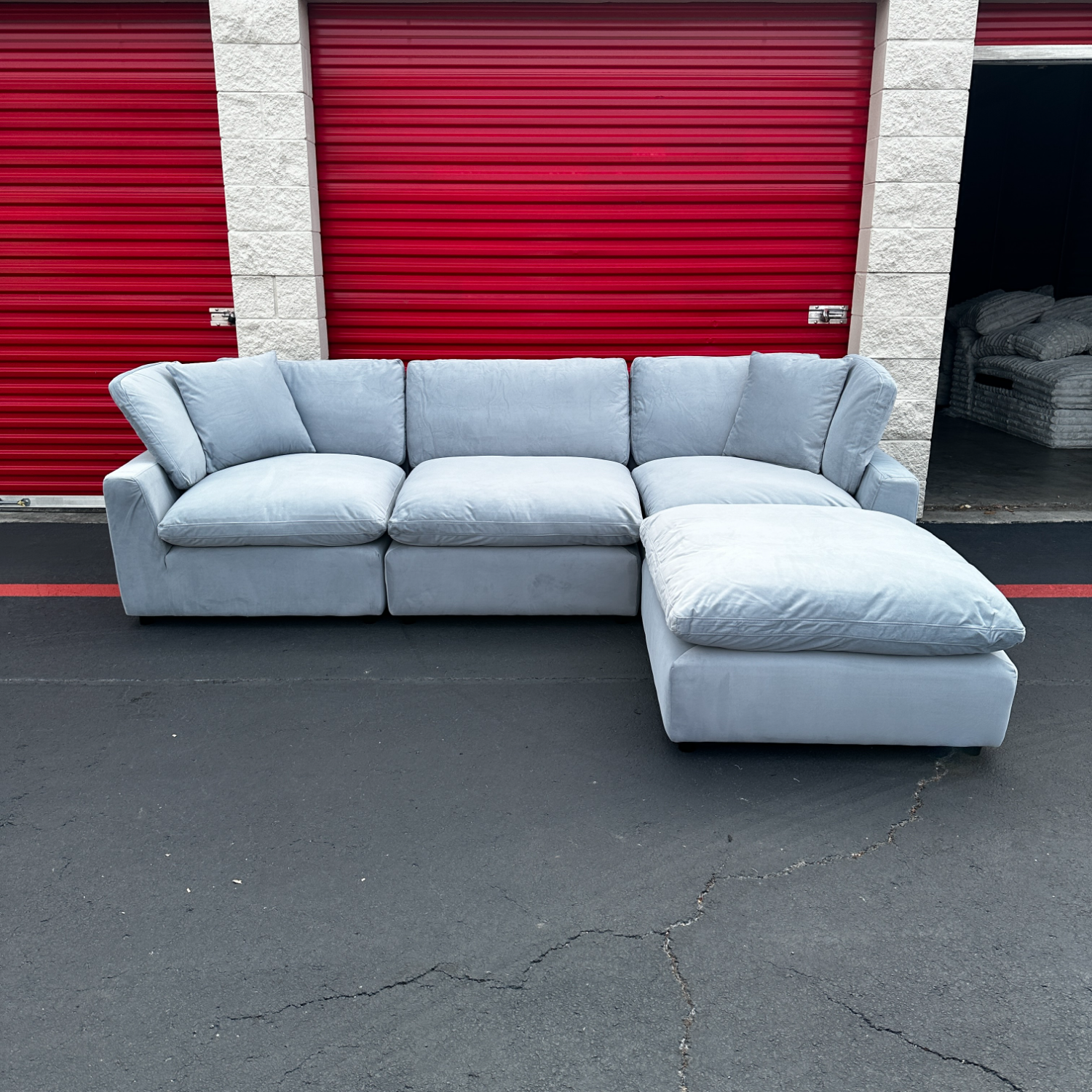 New Sectional Couch Sky Cloud (Free Delivery!) Image #1 | Ivy Store
