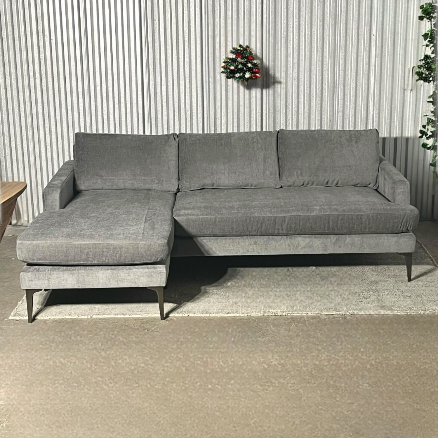 (Delivery Available) New West Elm Andes Reversible Sectional Image #2 | Ivy Store