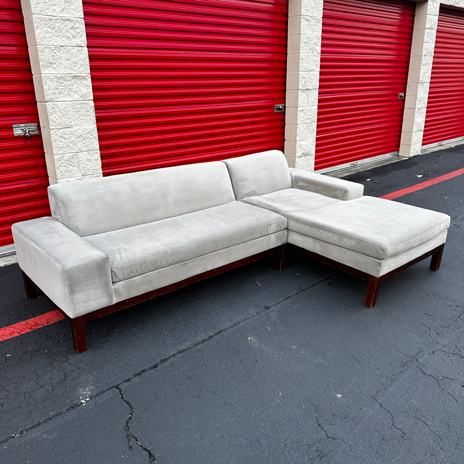 West Elm Lorimer Sectional (Free Delivery)  image | Ivy Store