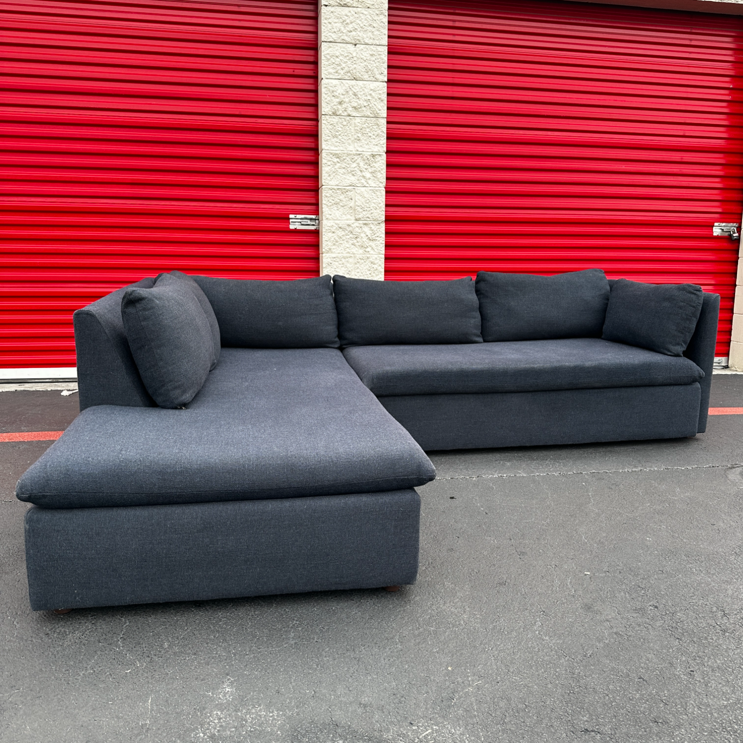 West Elm Shelter Sectional Couch (Free Delivery) Image #2 | Ivy Store
