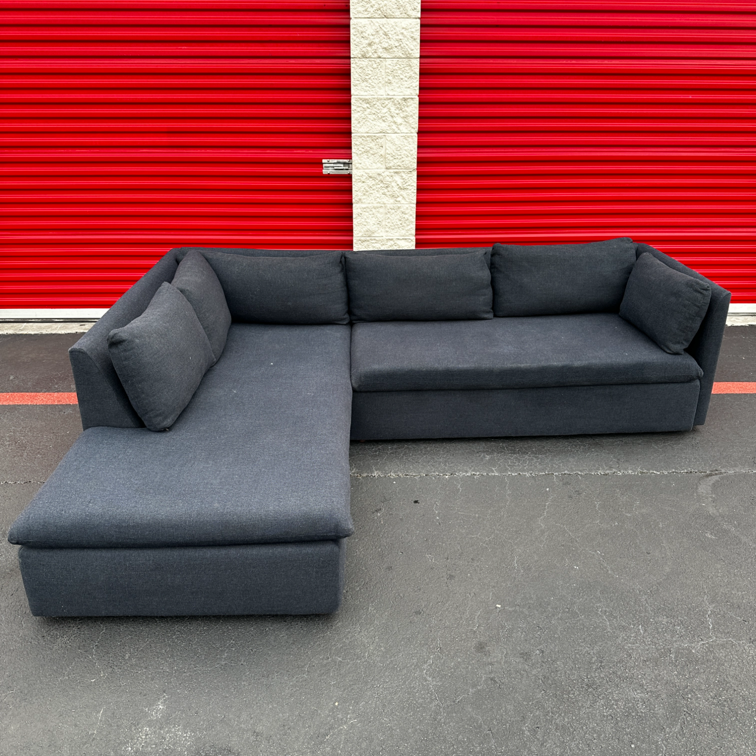 West Elm Shelter Sectional Couch (Free Delivery) Image #1 | Ivy Store
