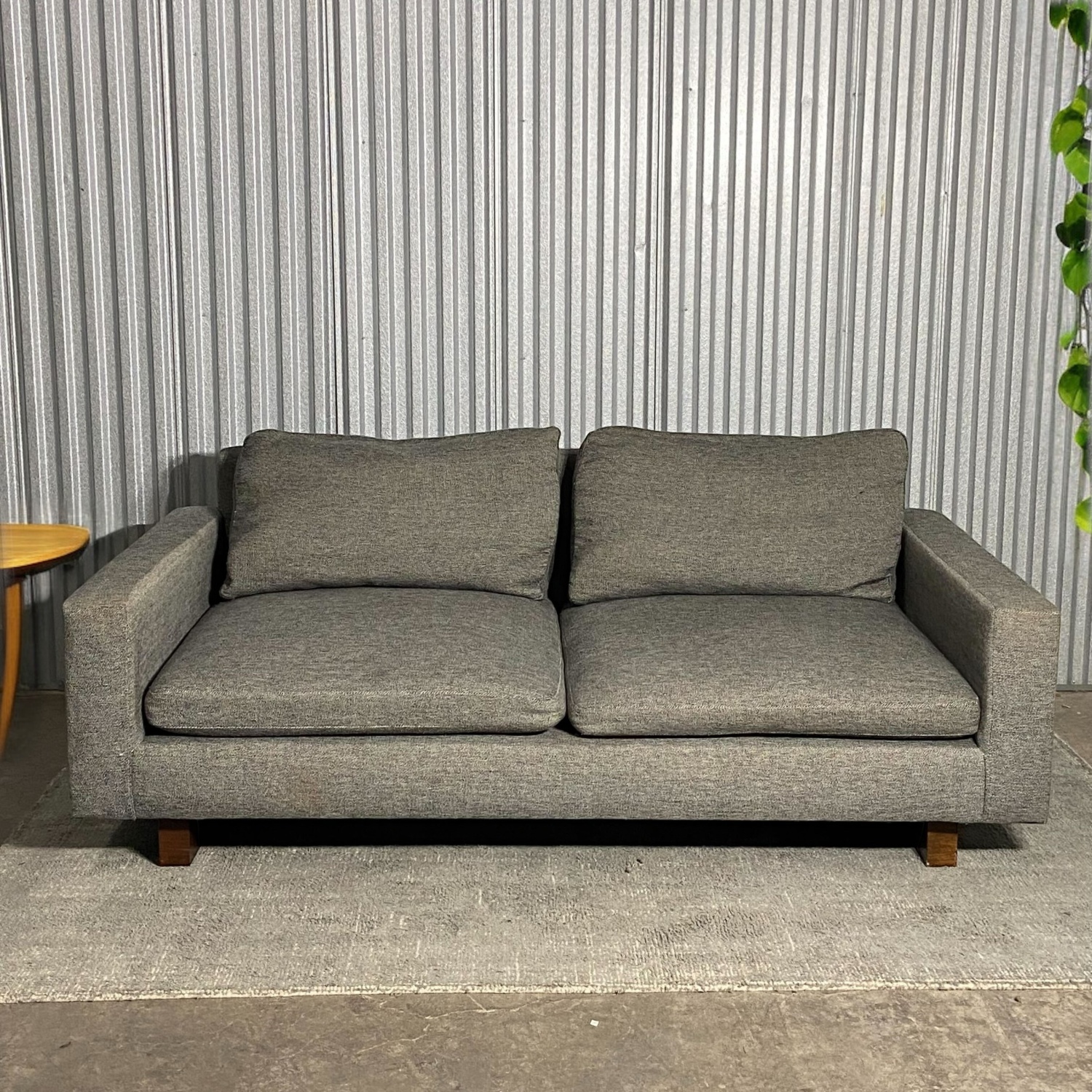 (Delivery Available) West Elm Harmony Gray Loveseat Sofa Image #1 | Ivy Store
