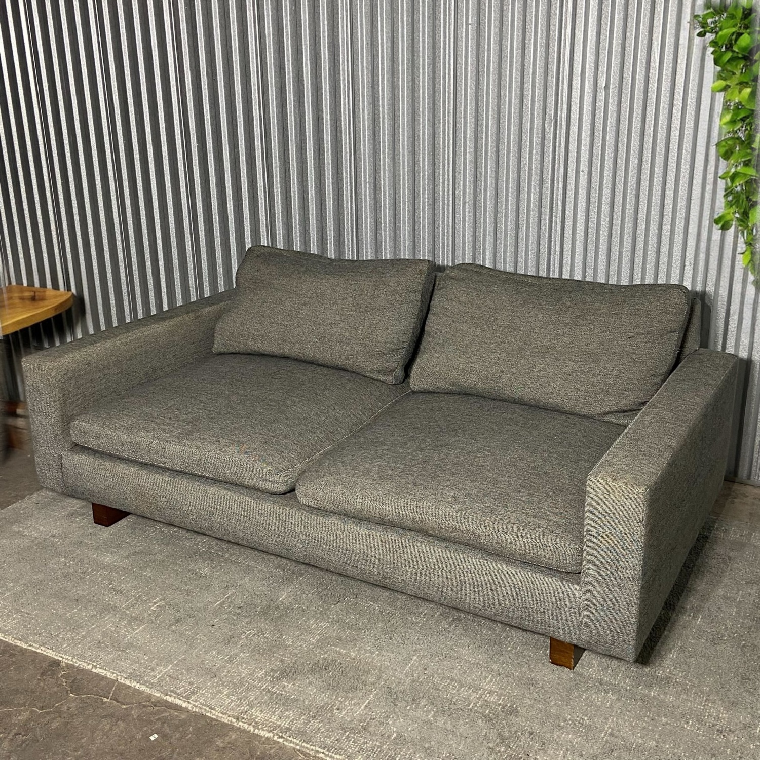 (Delivery Available) West Elm Harmony Gray Loveseat Sofa Image #2 | Ivy Store