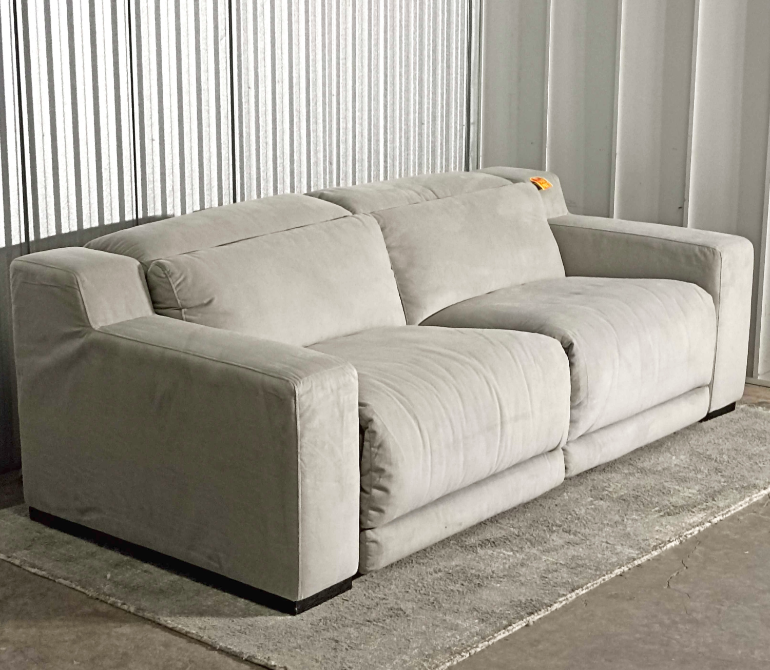 (Delivery Available) New West Elm Dalton Motion Modern Reclining Sofa image | Ivy Store