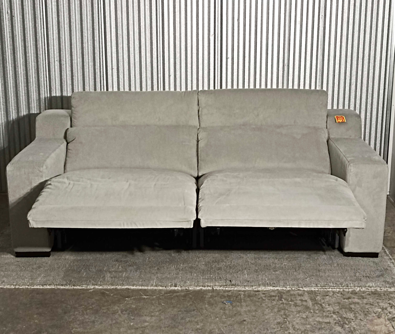 (Delivery Available) New West Elm Dalton Motion Modern Reclining Sofa image | Ivy Store