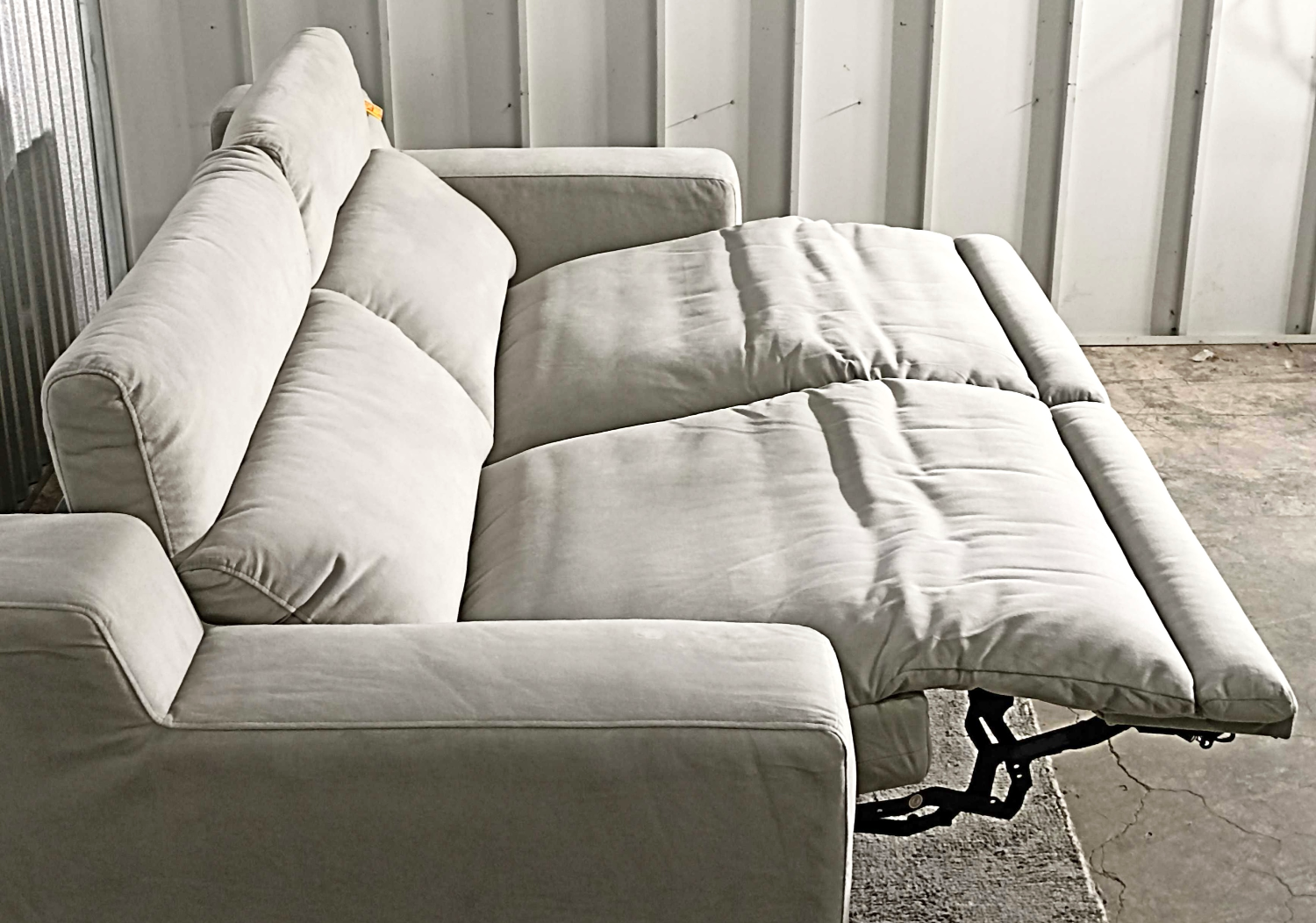 (Delivery Available) New West Elm Dalton Motion Modern Reclining Sofa image | Ivy Store