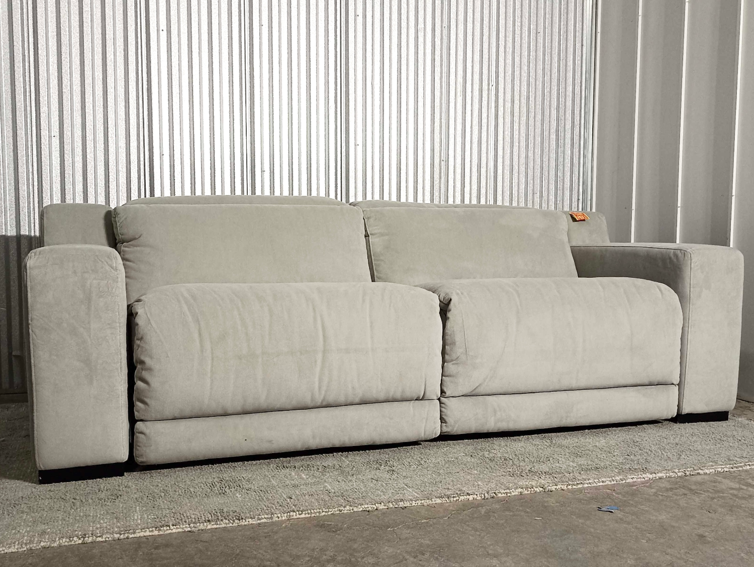 (Delivery Available) New West Elm Dalton Motion Modern Reclining Sofa image | Ivy Store