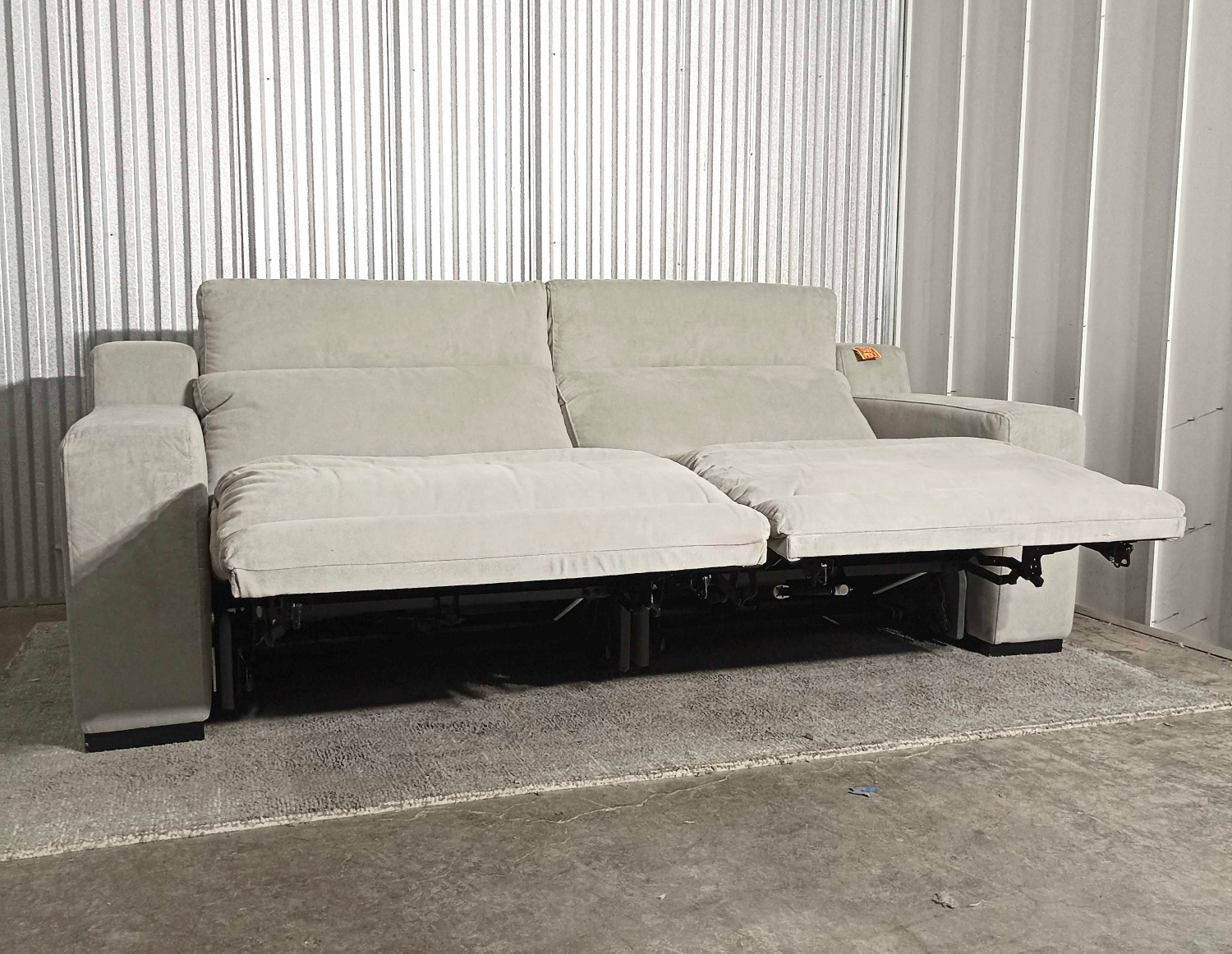 (Delivery Available) New West Elm Dalton Motion Modern Reclining Sofa image | Ivy Store