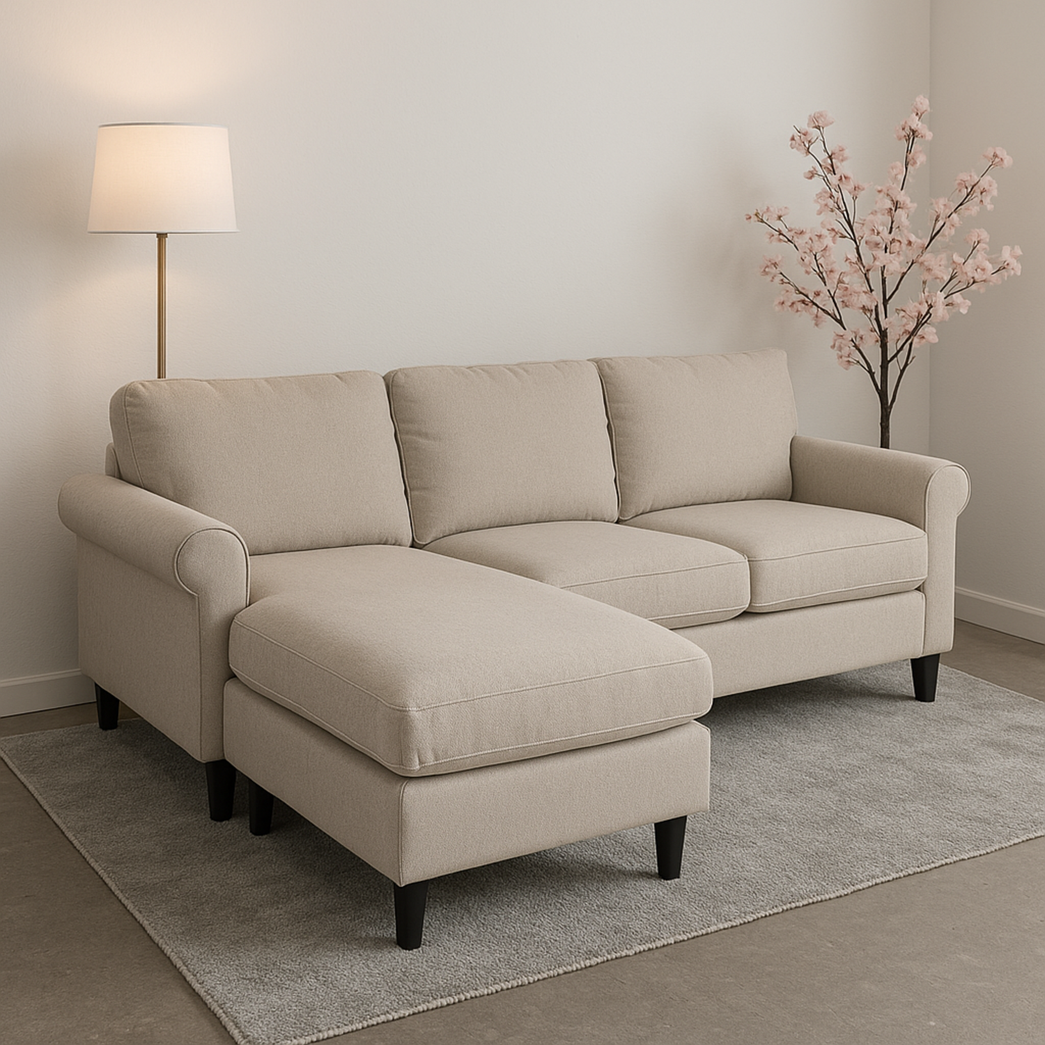 Mid Century Sectional Image #2 | Ivy Store