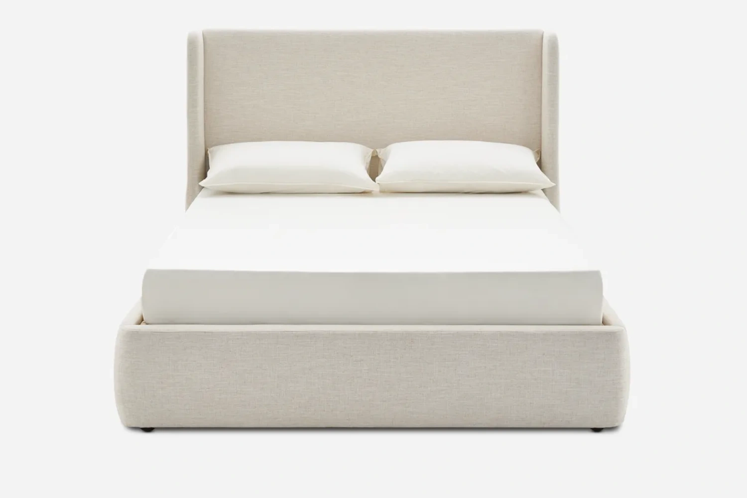 Castlery Dalton Queen Size Linen Bed (Delivery Available) Image #2 | Ivy Store