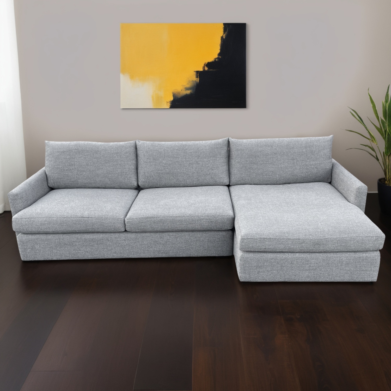 Crate and Barrel  Sectional  Couch Image #1 | Ivy Store
