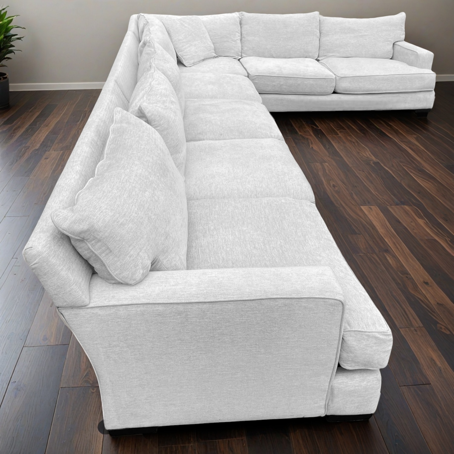 Jonathan Louis Sectional Couch (Light Gray) Image #2 | Ivy Store