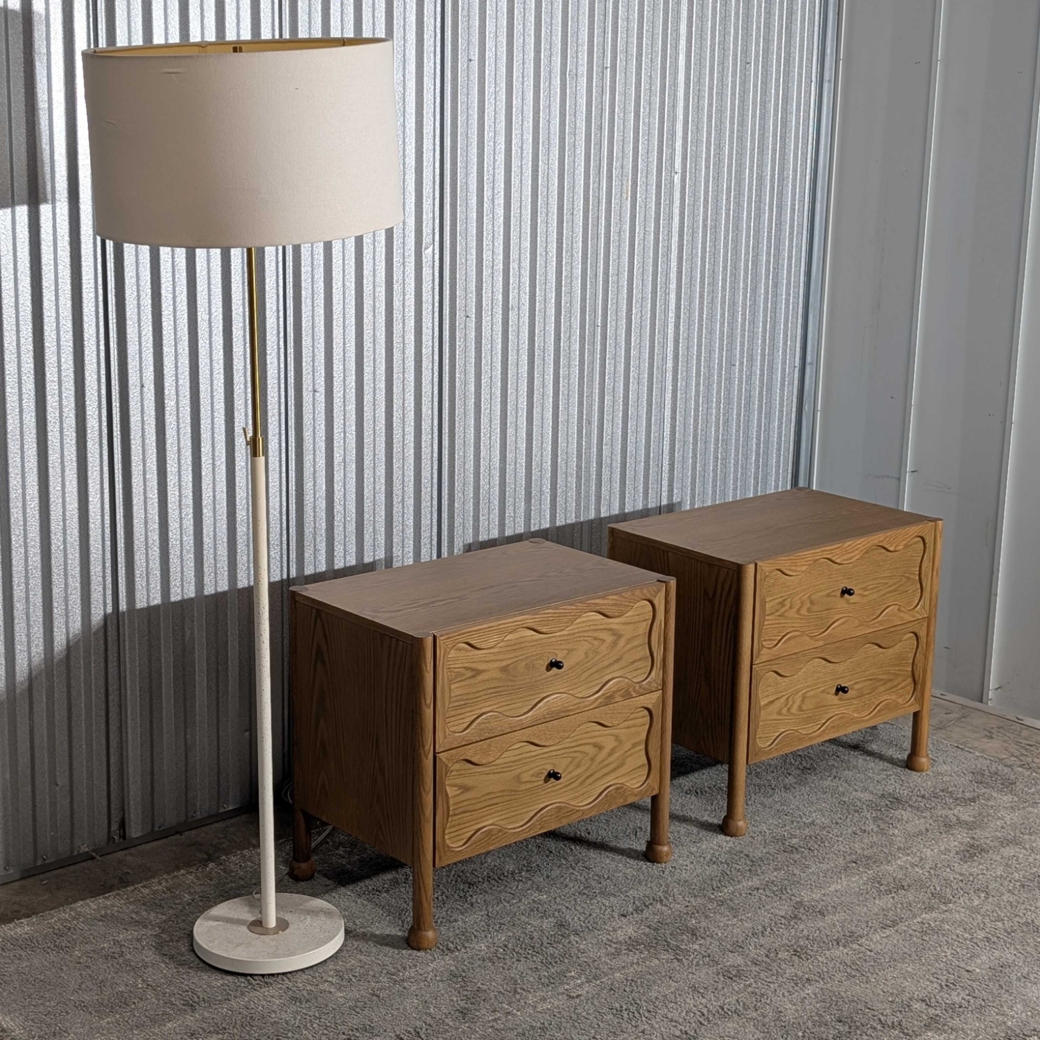 Lulu Georgia Wood Fontaine Nightstand (Delivery Available) Image #2 | Ivy Store