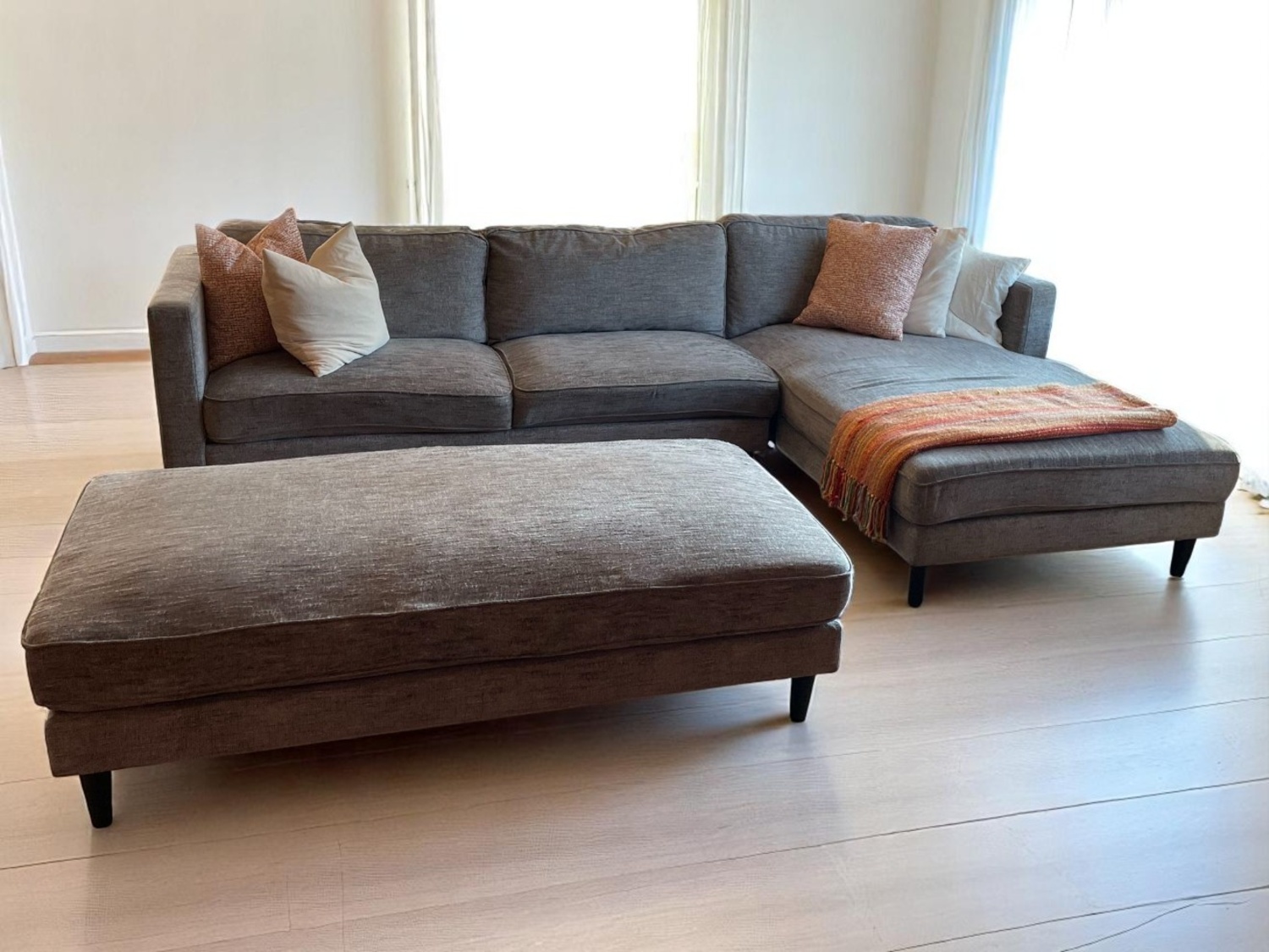 🛋 Ashley Sectional Sofa with Ottoman 🚚 DELIVERY AVAILABLE Image #1 | Ivy Store