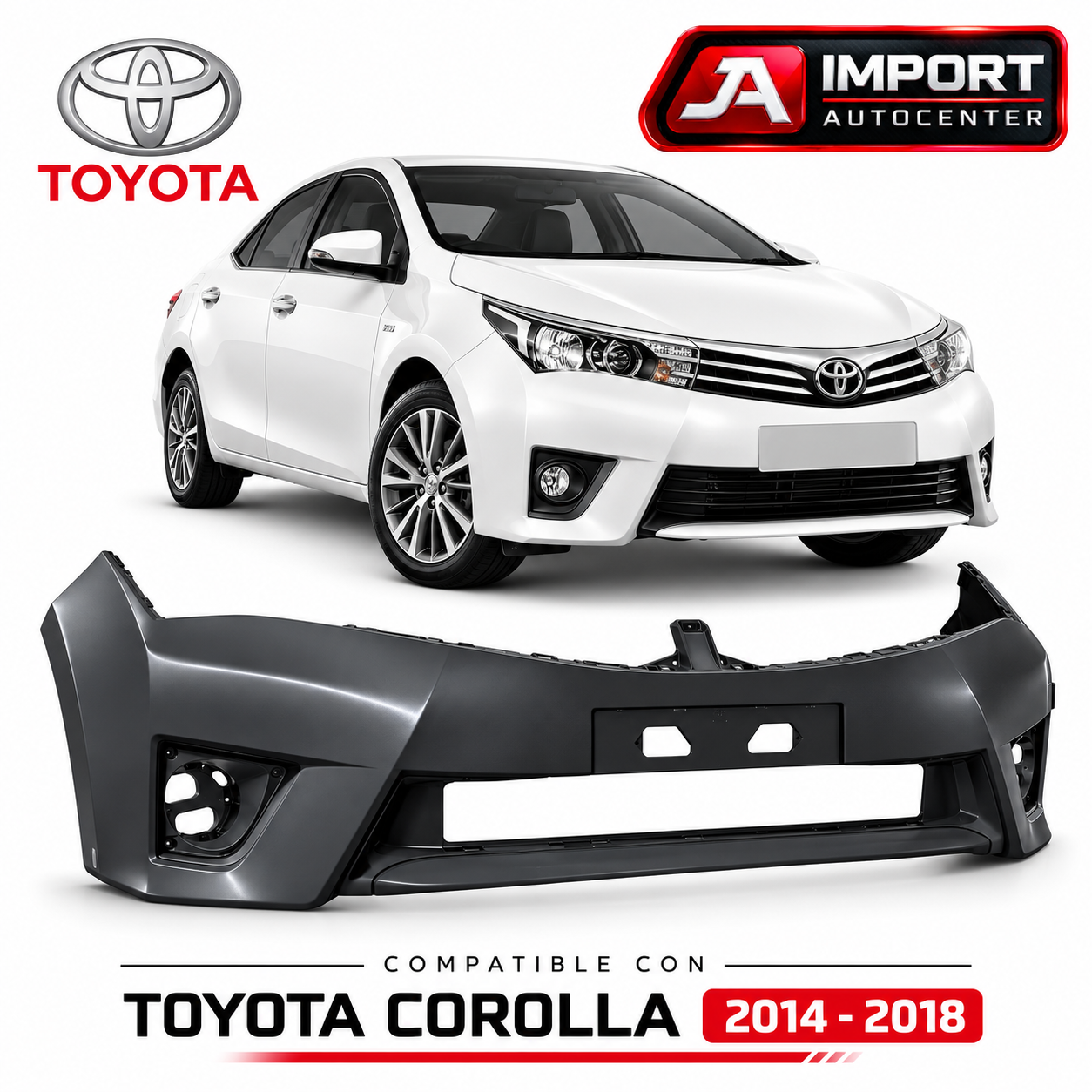 Paragolpe Delantero Corolla 2014/18
