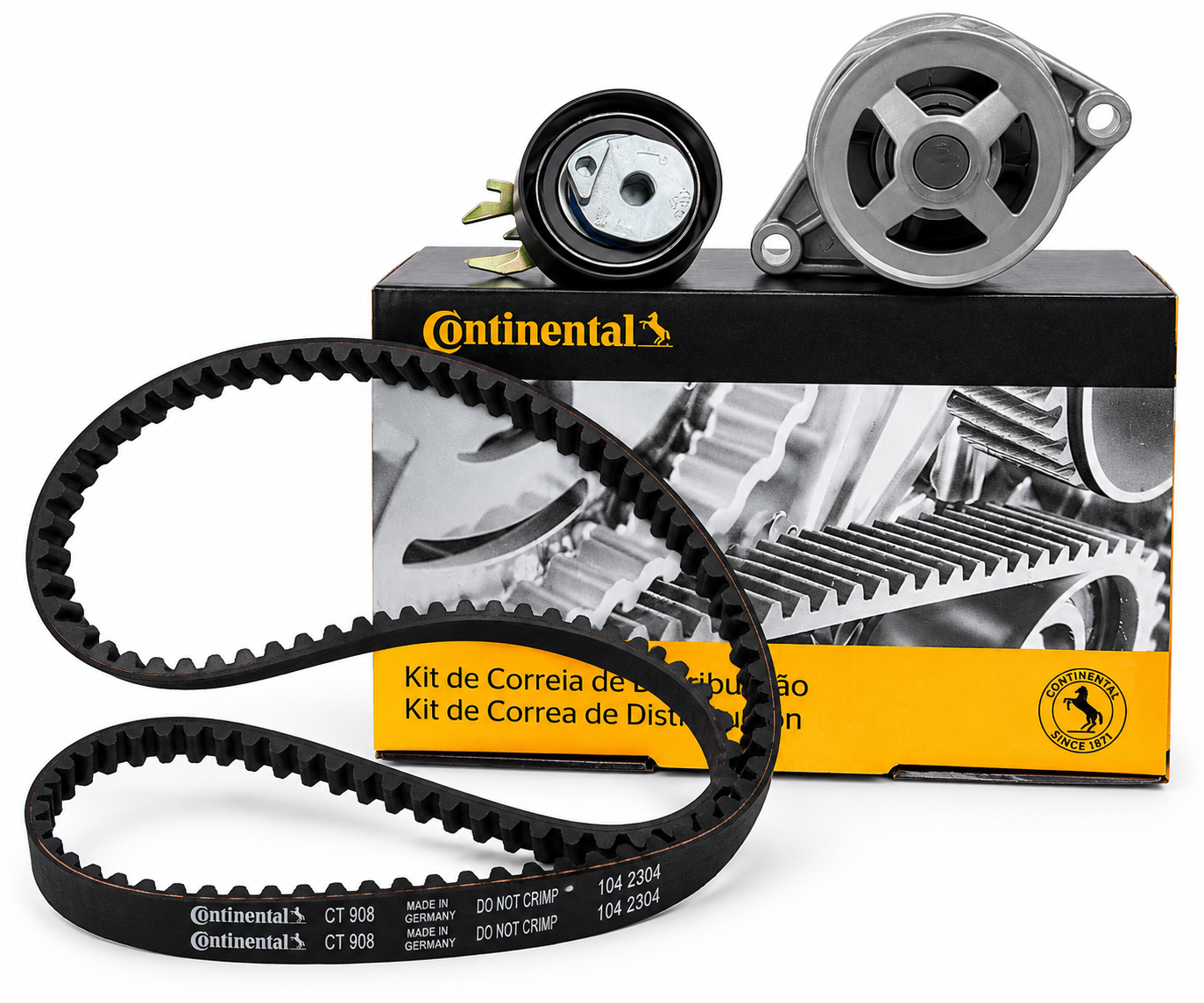 Kit Distribución Continental + Bomba VMG VW Gol Trend / Fox / Suran 1.6